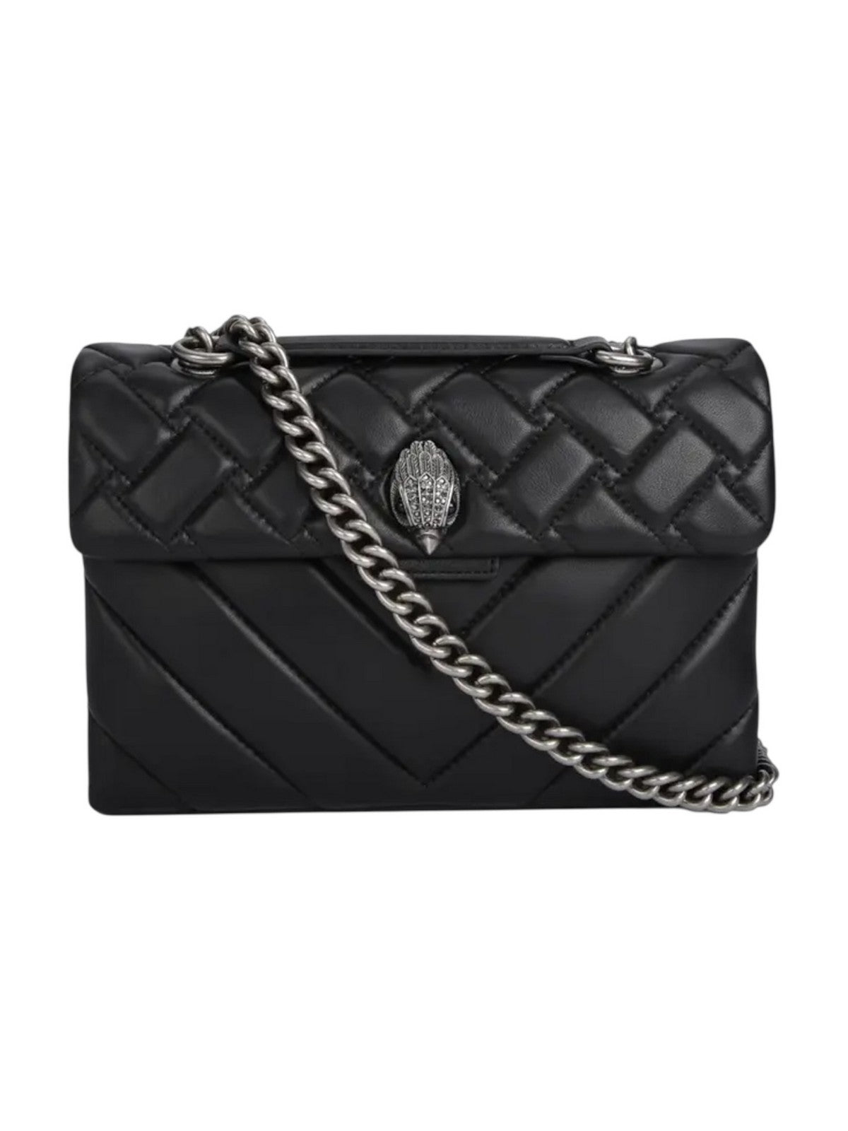 KURT GEIGER Borsa Donna LEATHER KENSINGTON X BAG 1470405109 BLACK/COMB BLACK/COMB