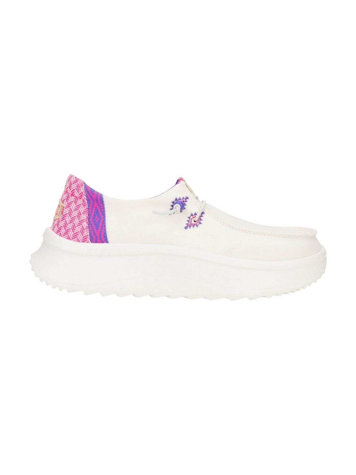 HEY DUDE Mocassino Donna HD.41946 102 WHITE/PINK gioboutiqueweb