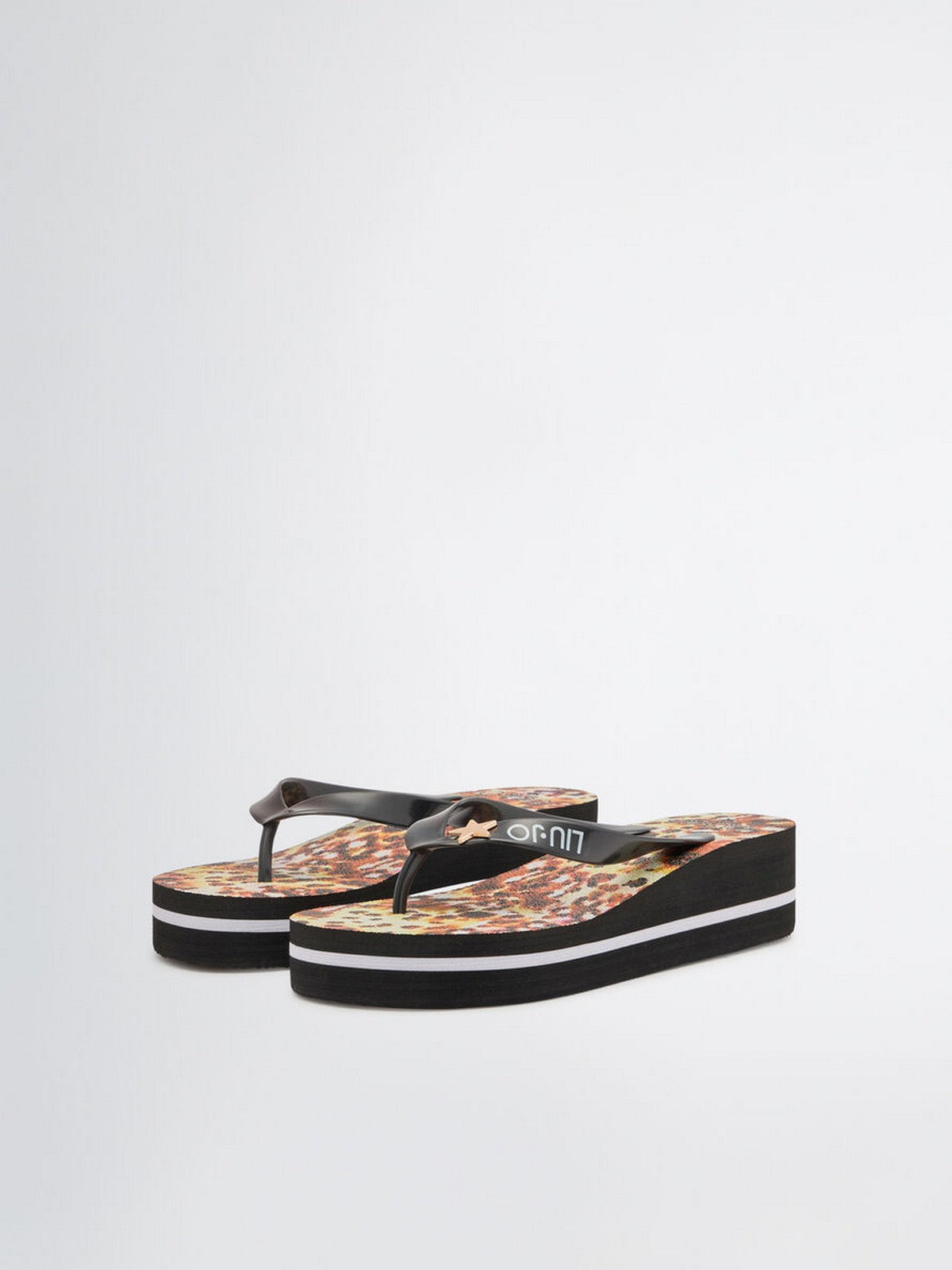 LIU JO BEACHWEAR Ciabatta Donna VA5188E1005 M9145 St.animal rouge gioboutiqueweb