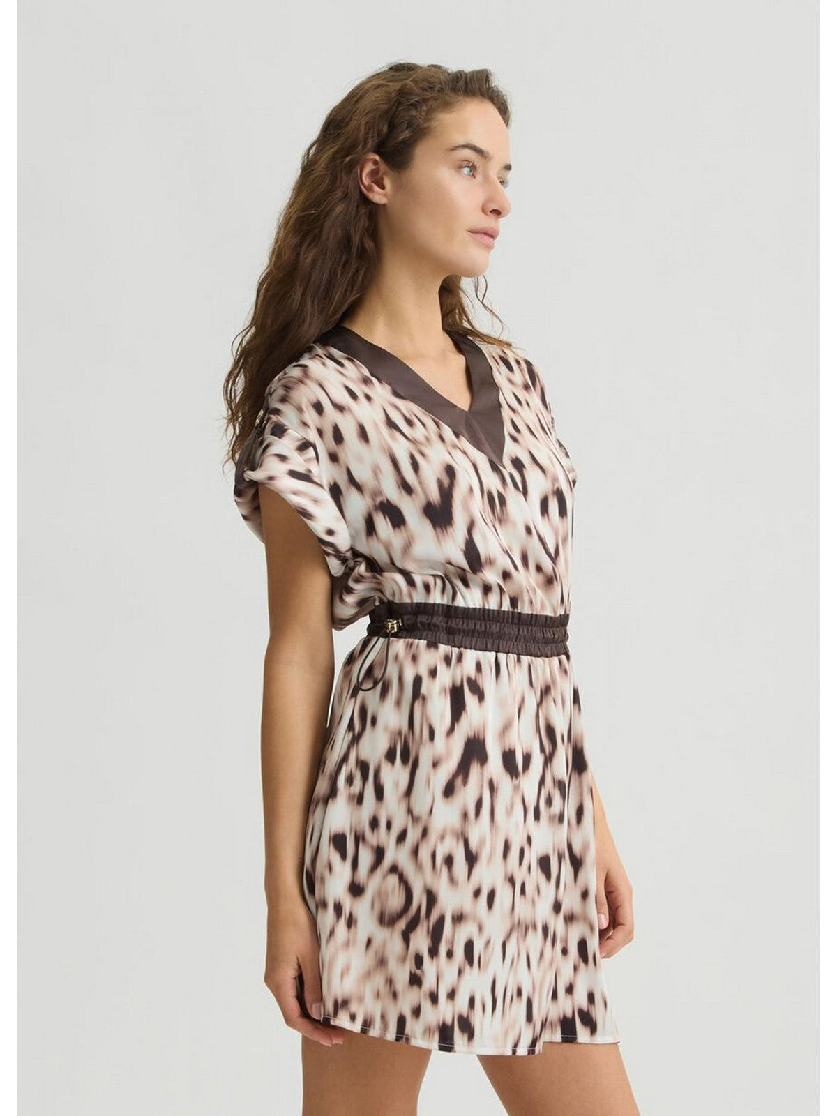 LIU JO SPORT Abito Donna TA5194TS964 M9064 Natural beige/moro gioboutiqueweb