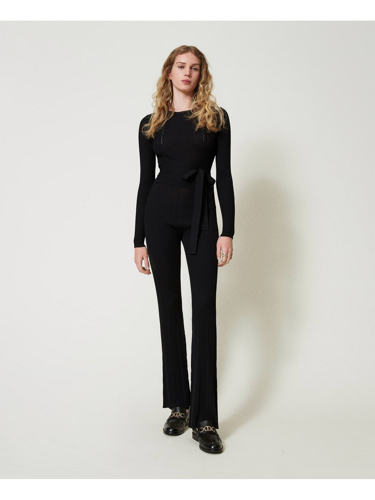 TWINSET Pantalone Donna 242TP3042 00006 Nero gioboutiqueweb