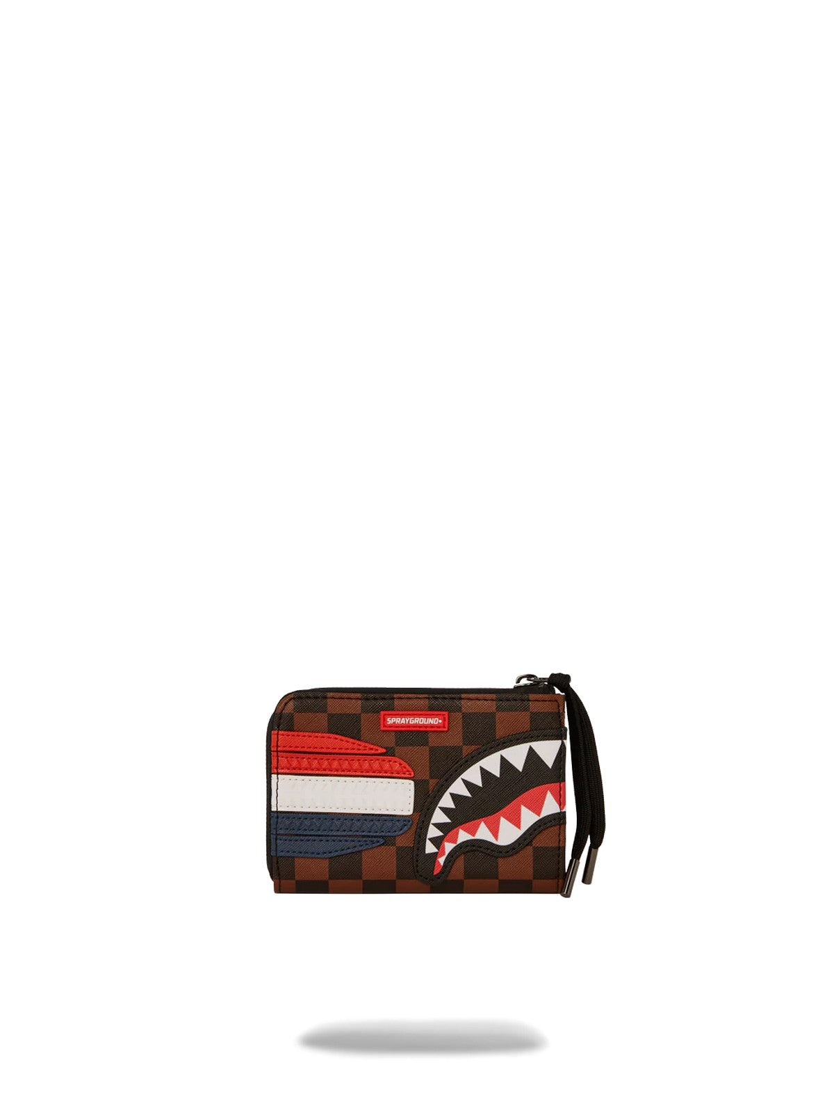 SPRAYGROUND Portafoglio Uomo MACHINE FRANCAISE WALLET 910W7495NSZ Marrone gioboutiqueweb