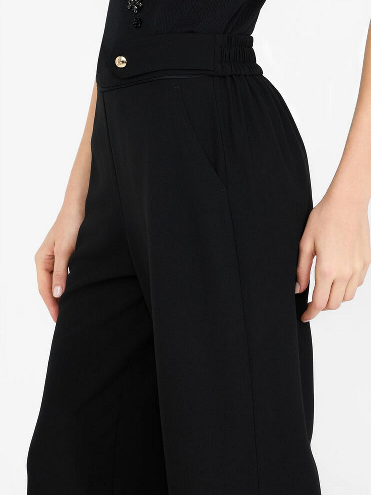 LIU JO SPORT Pantalone Donna TF5265TS423 22222 Nero