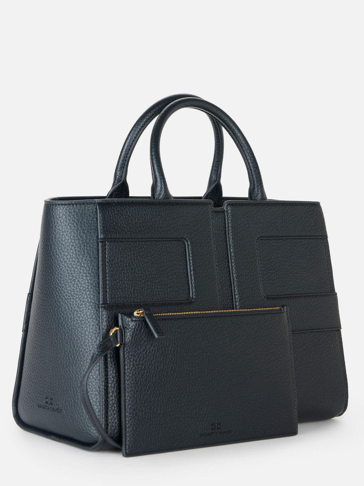 ELISABETTA FRANCHI Borsa Donna BS34A56E2 110 Nero gioboutiqueweb