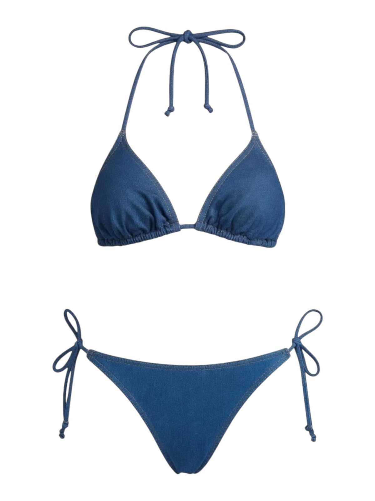 MC2 SAINT BARTH Costume da bagno Donna MALEAH 00665L DENIM 61