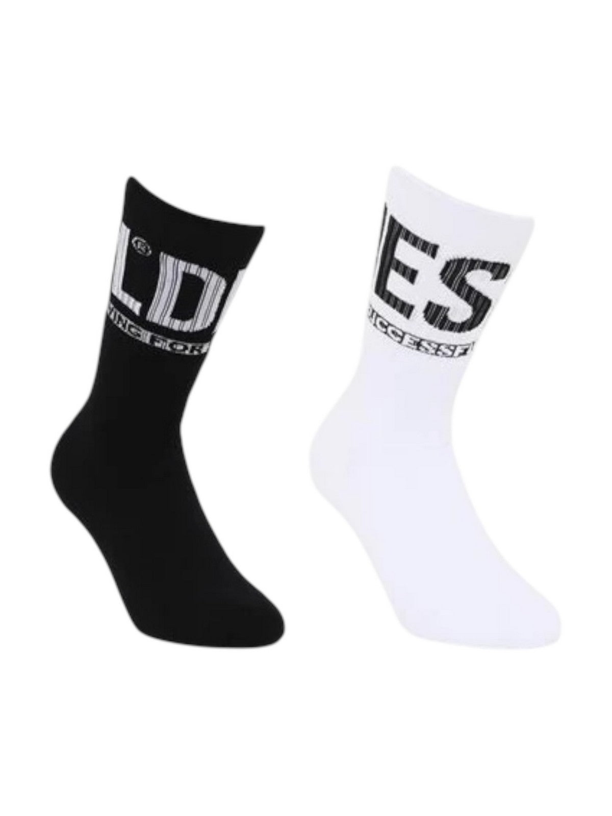 Diesel socks Children and teenagers 00J4mx 0bown K900g Black+White