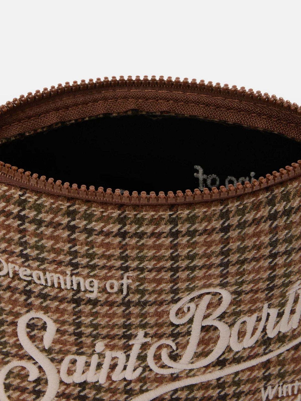 MC2 SAINT BARTH Pochette Donna ALINE WOOL 00188I MARRONE