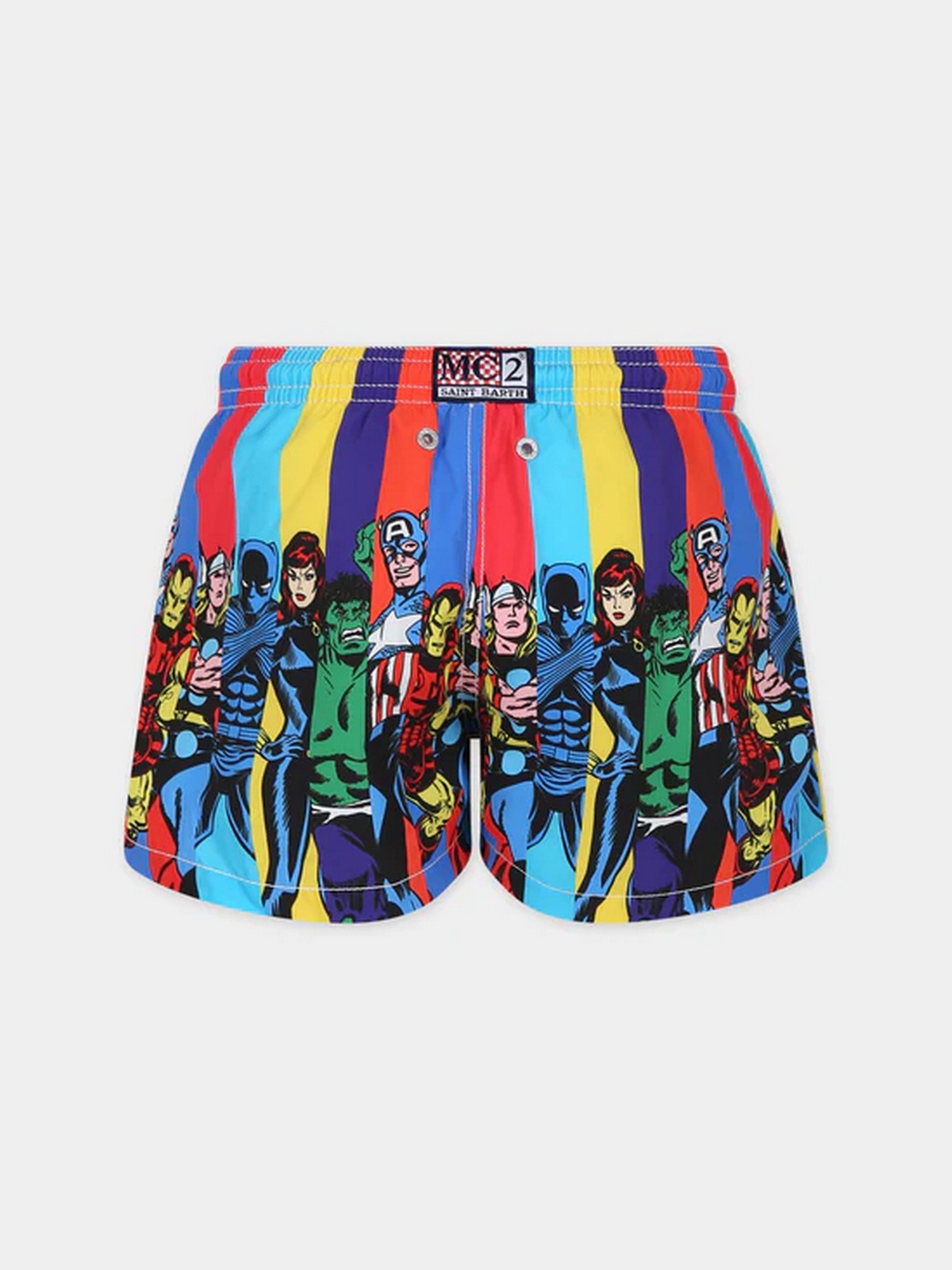 MC2 SAINT BARTH Costume da bagno Bambini e ragazzi HAITI 04282F MARVEL HEROES 01 gioboutiqueweb