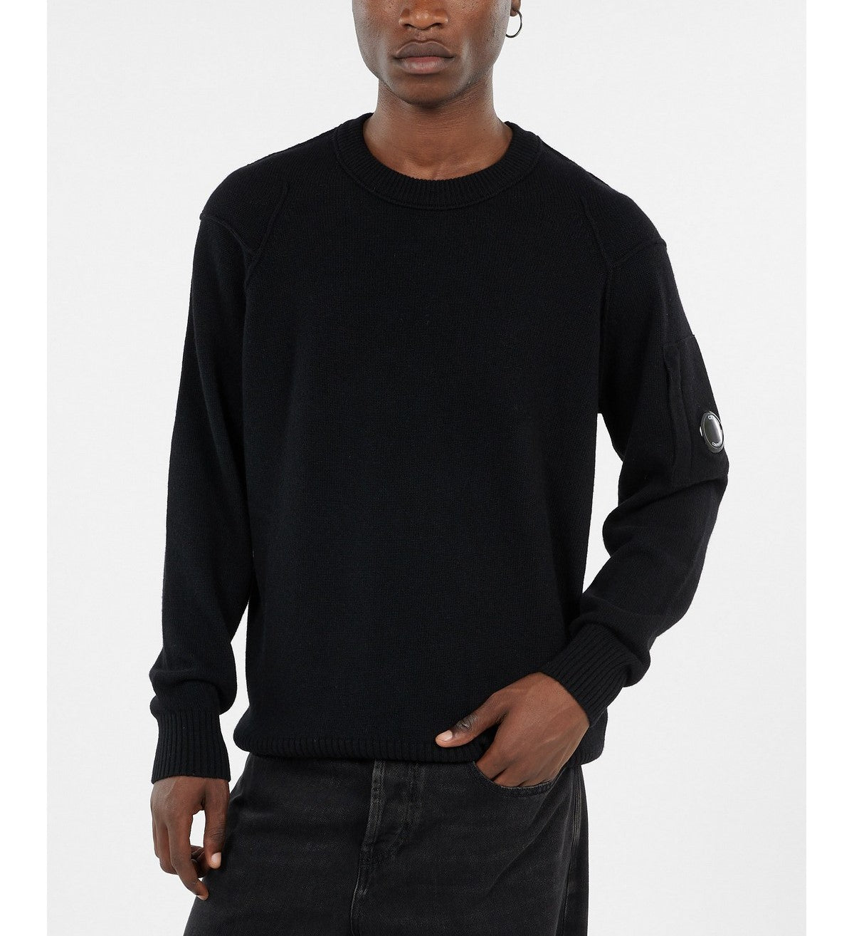 C.P. COMPANY Maglione Uomo RFCMKN707A110149A 999 999 - BLACK