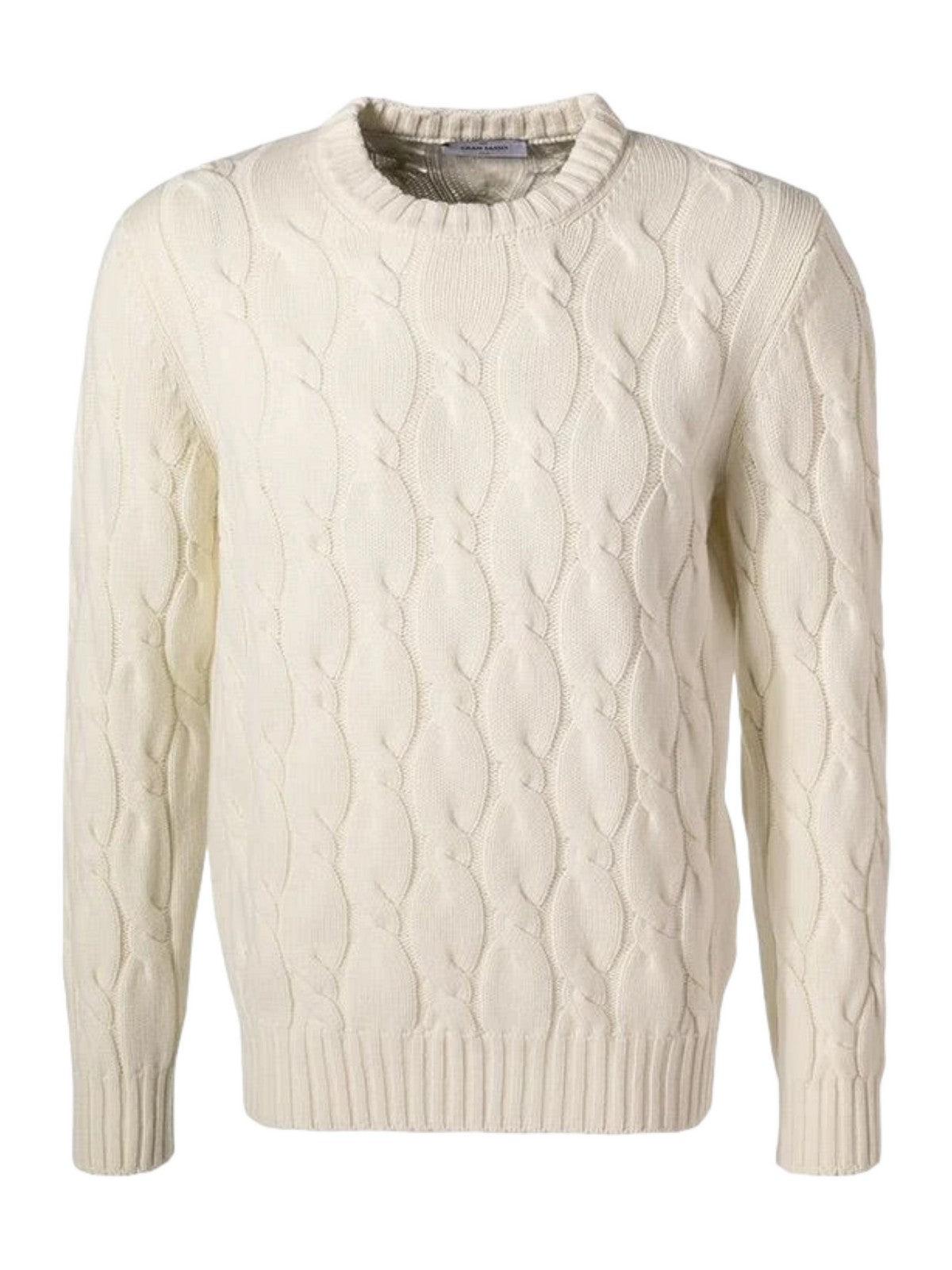 GRAN SASSO Maglione Uomo 13186/19659 001 Bianco gioboutiqueweb