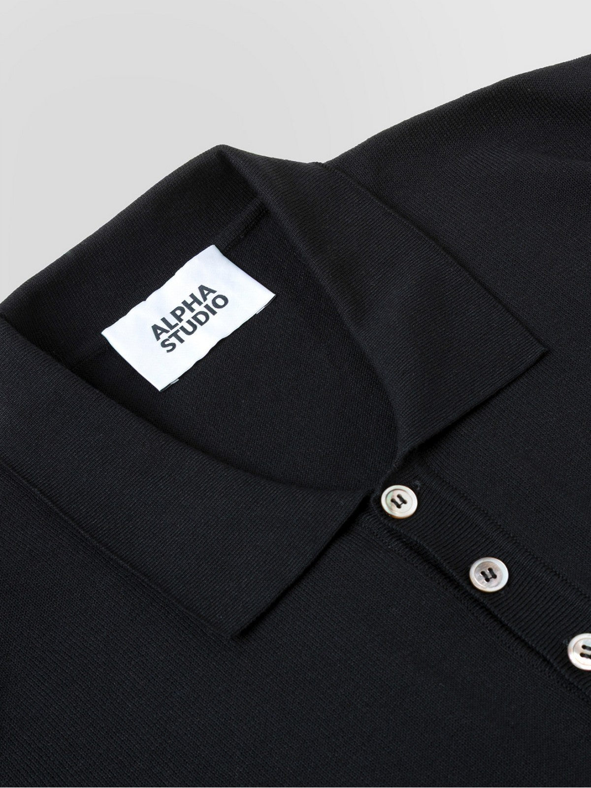 ALPHA STUDIO Polo Uomo AU-5043B 1002 Nero