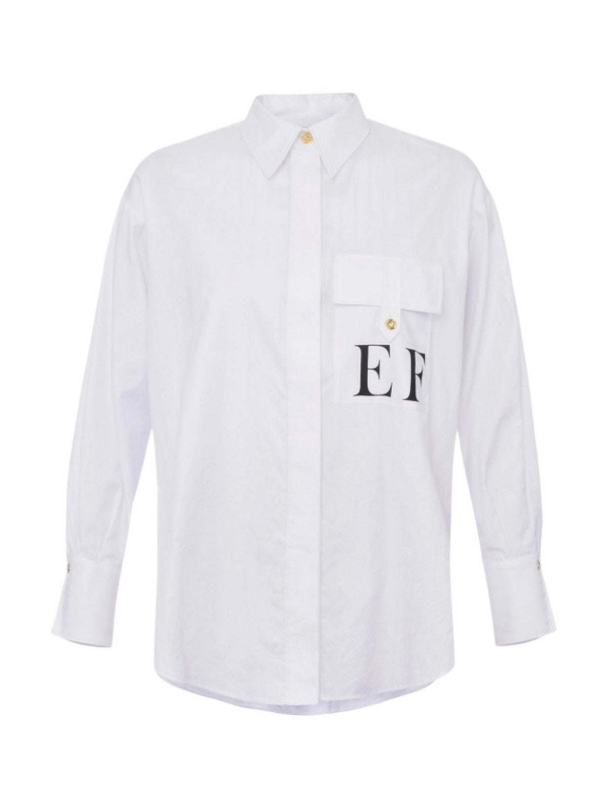 ELISABETTA FRANCHI Camicia Donna CA12156E2 100 Bianco