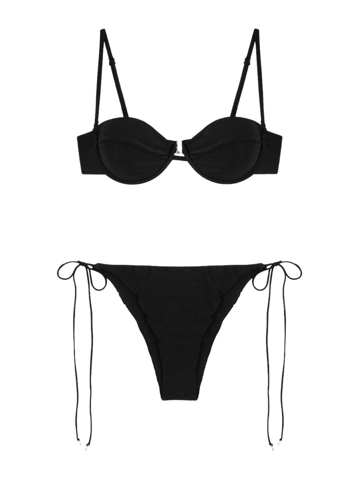 Me was swimsuit for women mf24-0311bk black