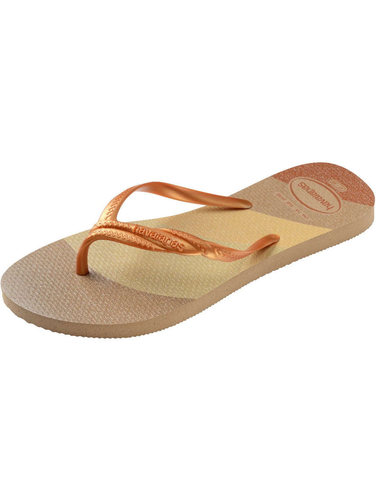 HAVAIANAS Infradito Donna Hav. Fantasy gloss 4145643.0121 BEIGE gioboutiqueweb