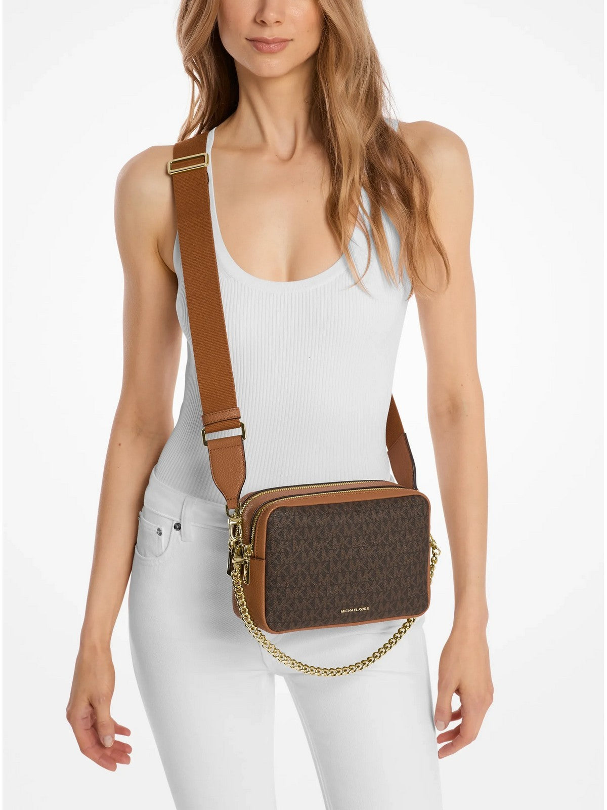 MICHAEL KORS Borsa Donna BRYANT 32S5GYTC5B 252 BRN/ACORN