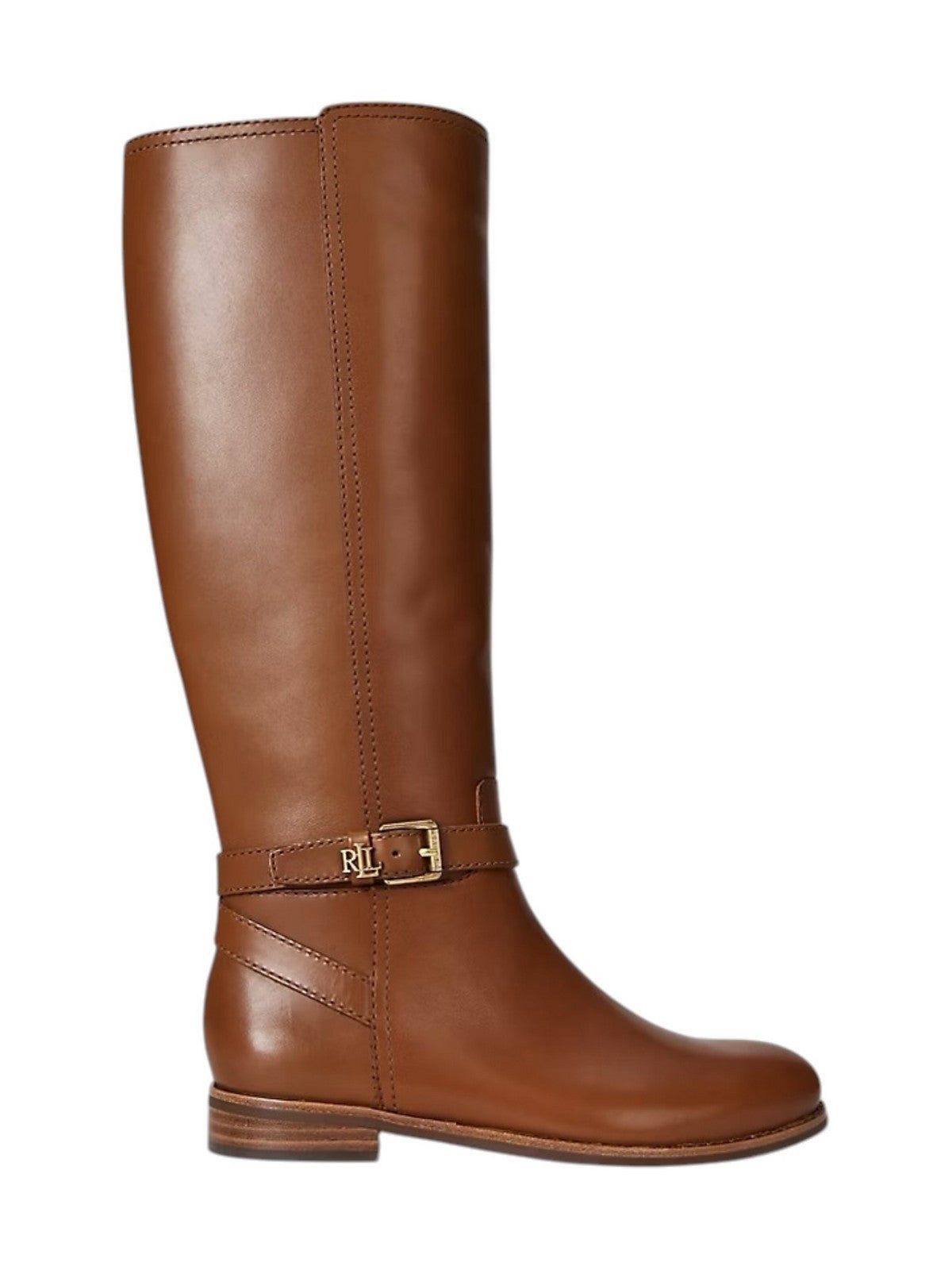 LAUREN RALPH LAUREN Stivali e stivaletti Donna BROOKE TLL 2-BOOTS-TALL BOOT LAUREN TAN - 802974383 001
