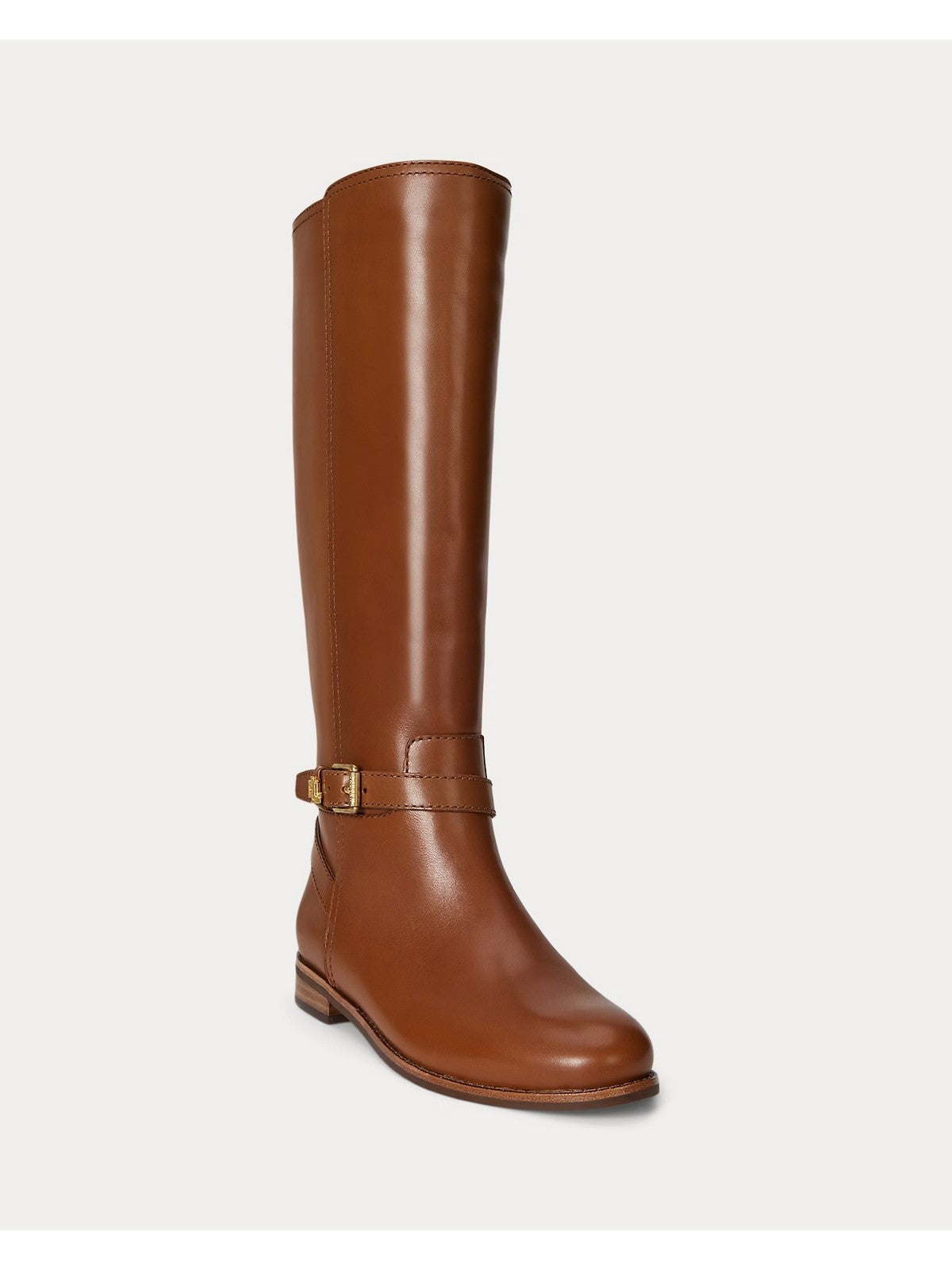 LAUREN RALPH LAUREN Stivali e stivaletti Donna BROOKE TLL 2-BOOTS-TALL BOOT LAUREN TAN - 802974383 001