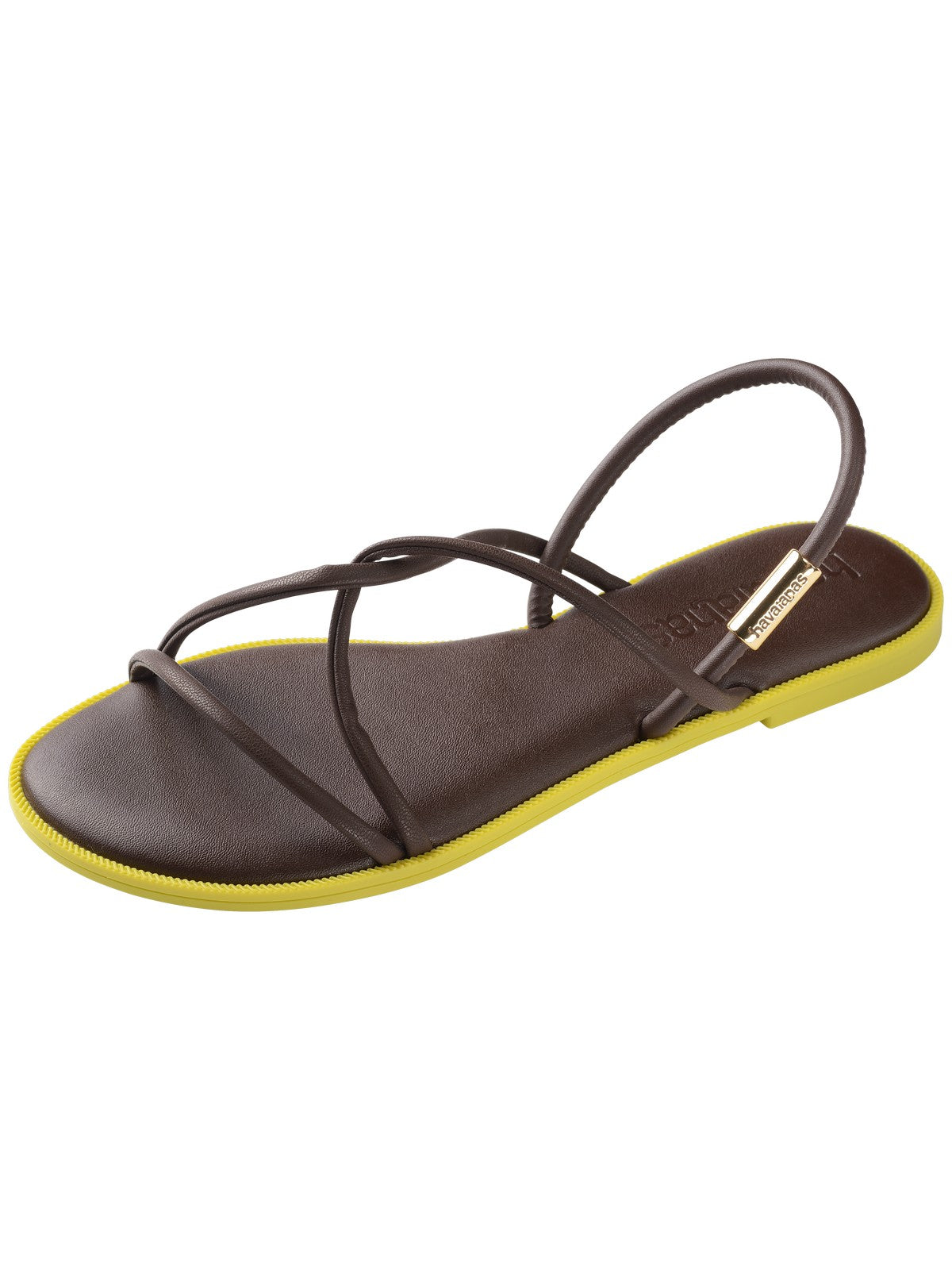 HAVAIANAS Sandalo Donna Una Manga DARK BROWN - 4149609.0727
