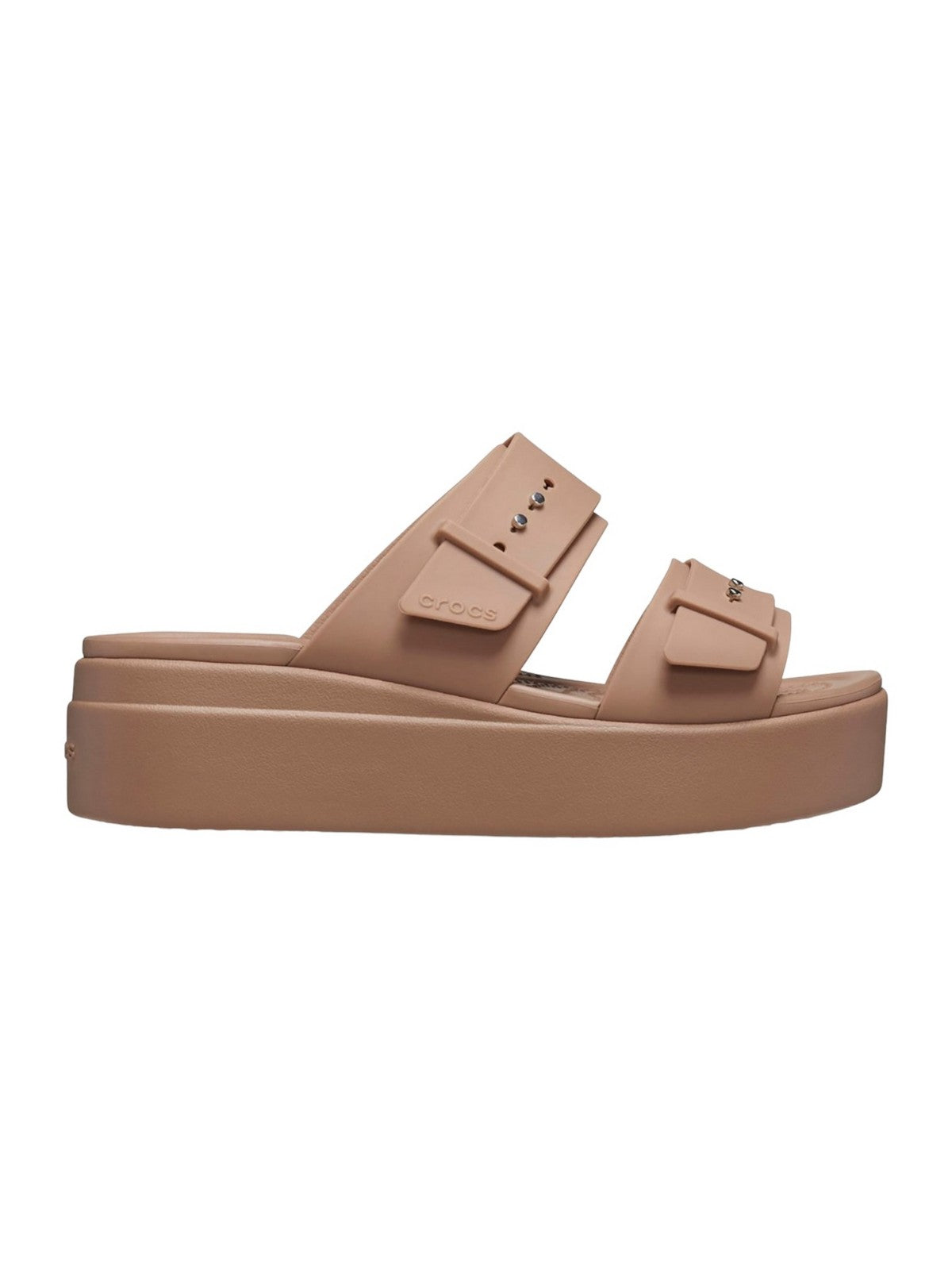 CROCS Sandalo Donna Crocs Brooklyn Sandal Low WgeW LATTE - 207431 2Q9 gioboutiqueweb