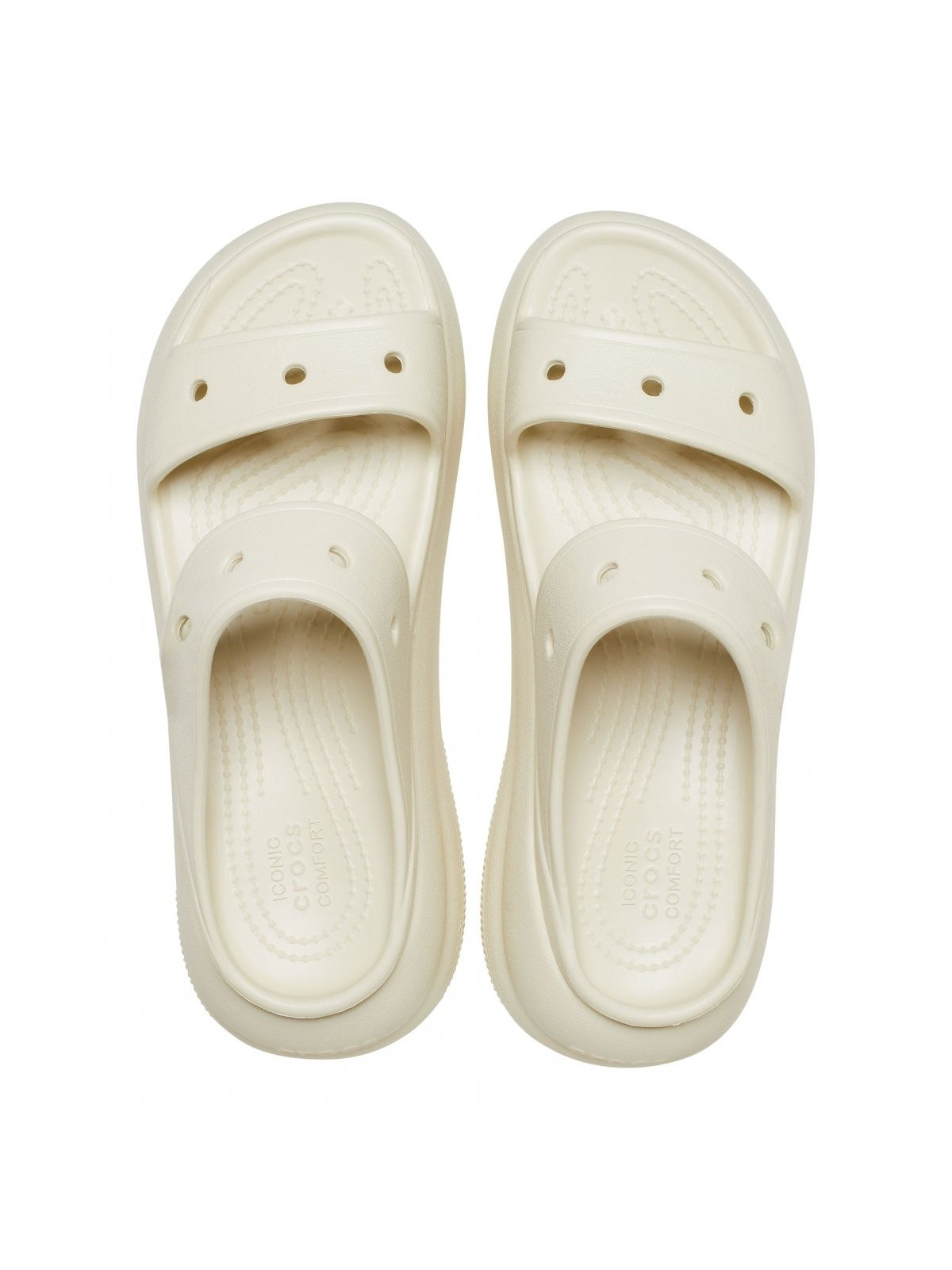 CROCS Ciabatta Donna Crush sandal BONE - 207670 2Y2 gioboutiqueweb