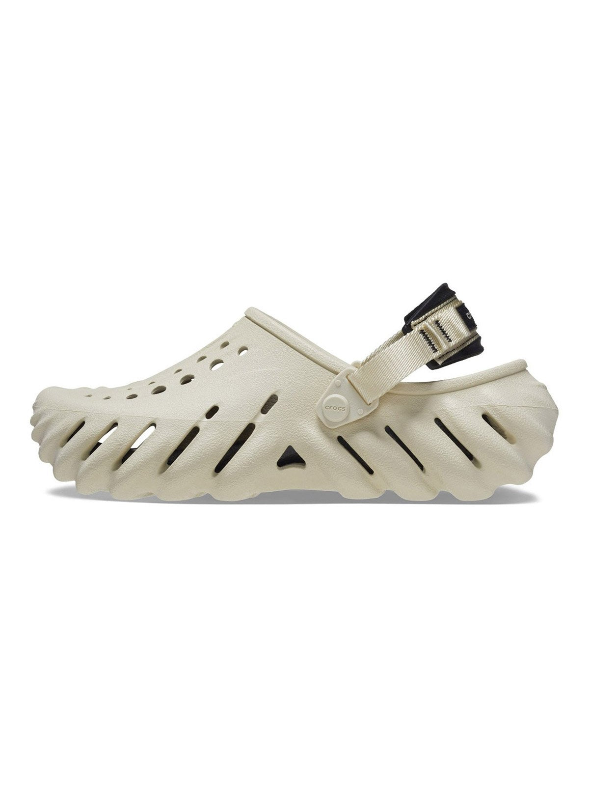 CROCS Ciabatta Uomo Crocs echo clog BONE/BLACK - 207937 2YJ gioboutiqueweb