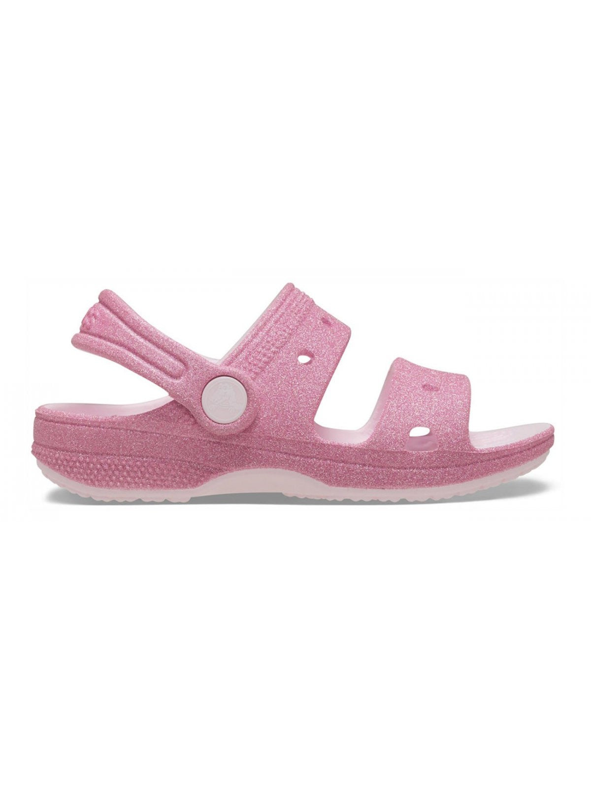 CROCS Sandalo Bambine e ragazze Classic Crocs Glitter Sandal T PINK MILK - 207983 6ZW gioboutiqueweb