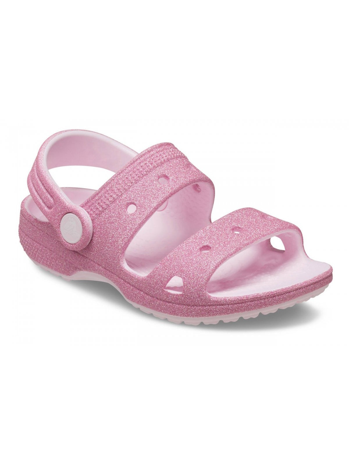 CROCS Sandalo Bambine e ragazze Classic Crocs Glitter Sandal T PINK MILK - 207983 6ZW gioboutiqueweb