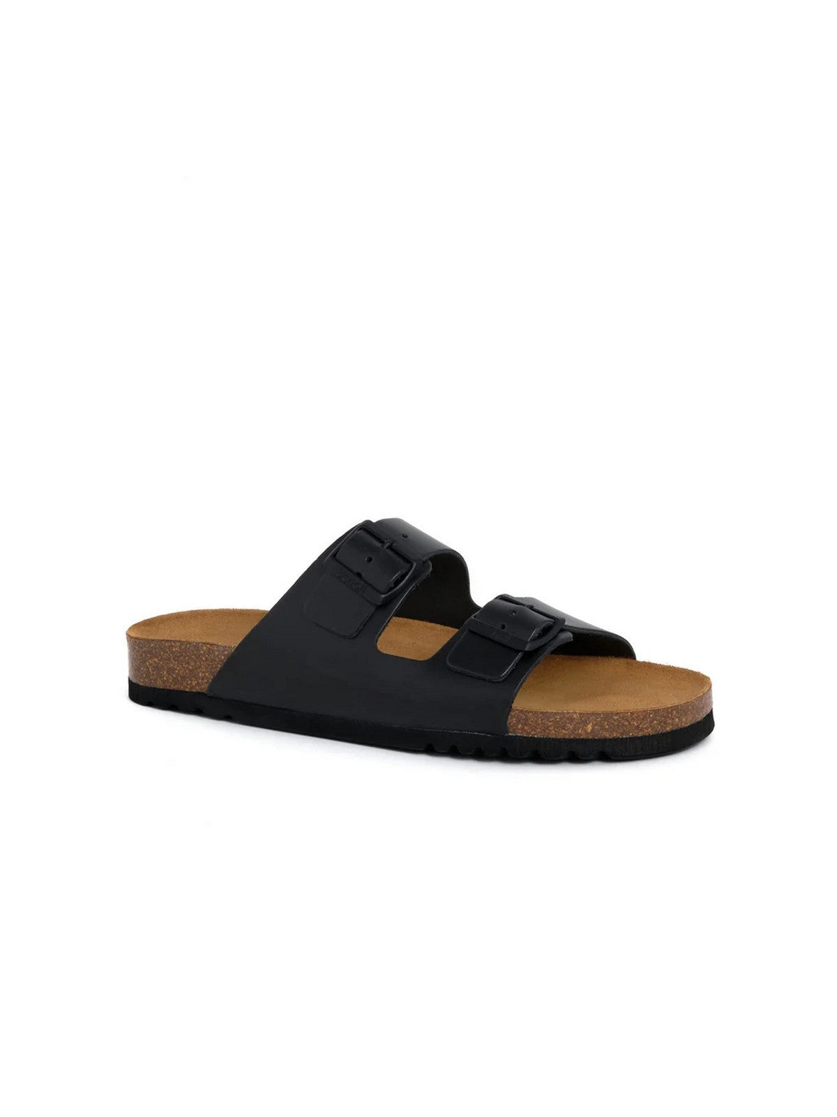 SCHOLL Sandalo Uomo JULIEN NEW BLACK LTR BLACK - F300761004 gioboutiqueweb