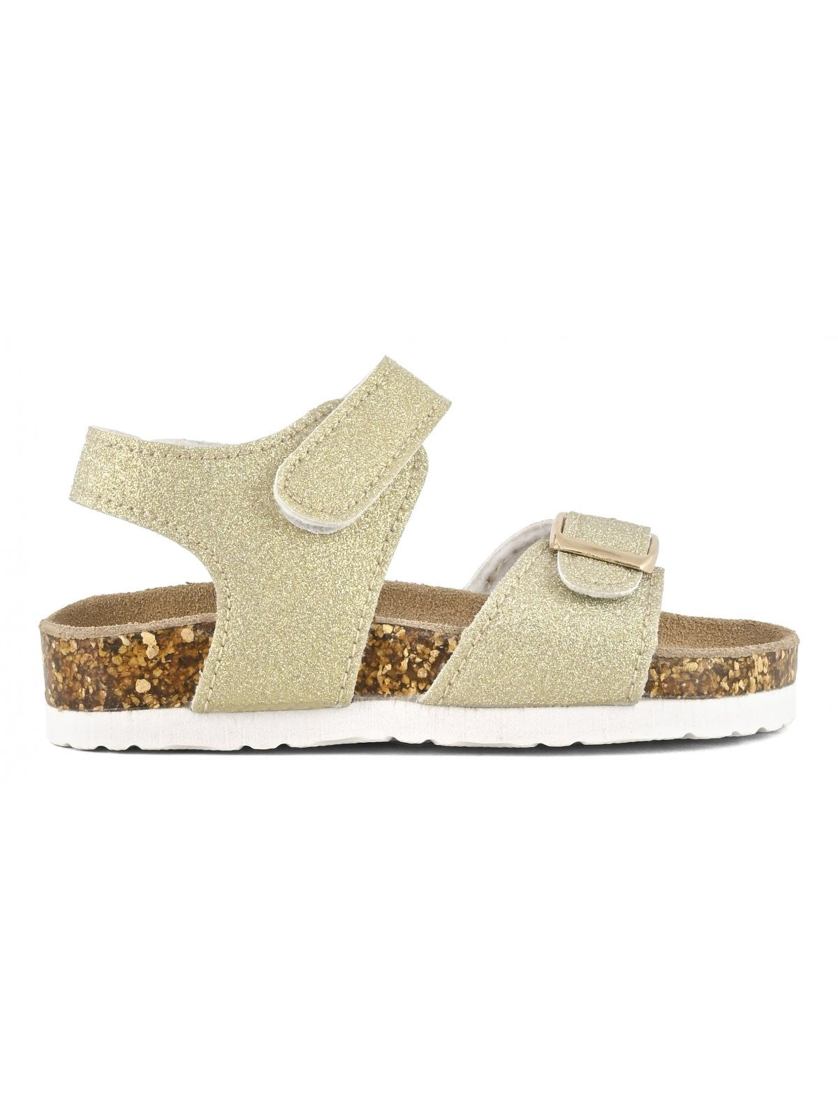 Colors Of California Ciabatta Bambine e ragazze Bio sandal microglitter - HC.3204 GOL