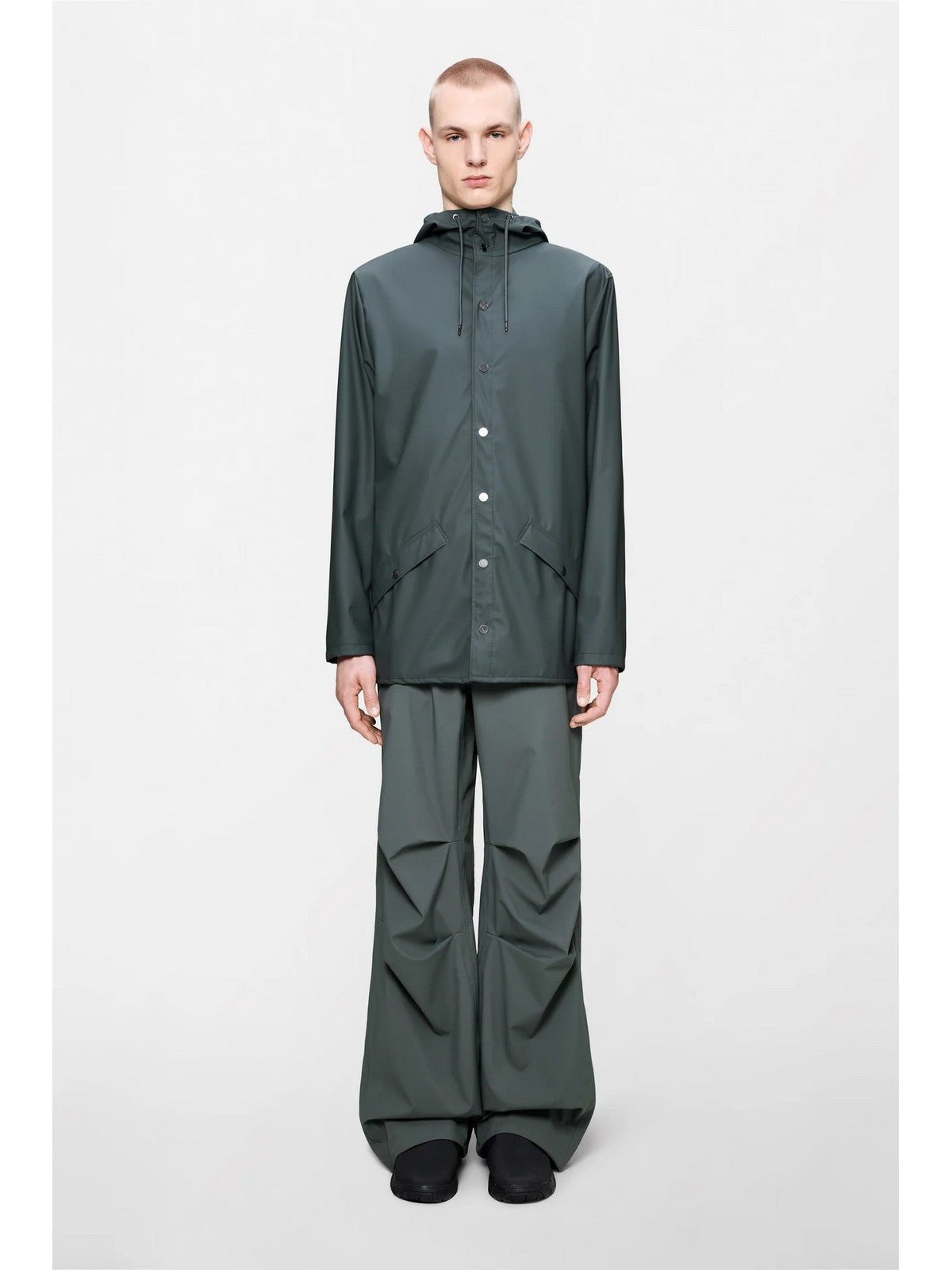 RAINS Giubbino Unisex adulto 12010 153 DARK GREY DARK GREY