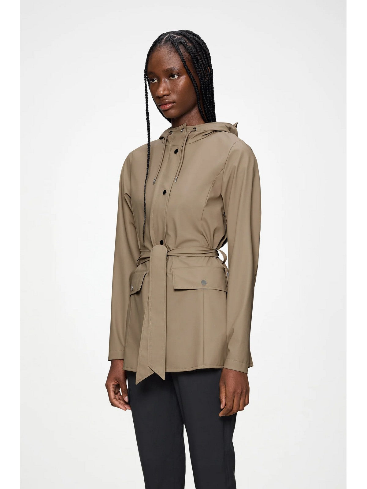 RAINS Giubbino Donna 12100 133 BEIGE Beige