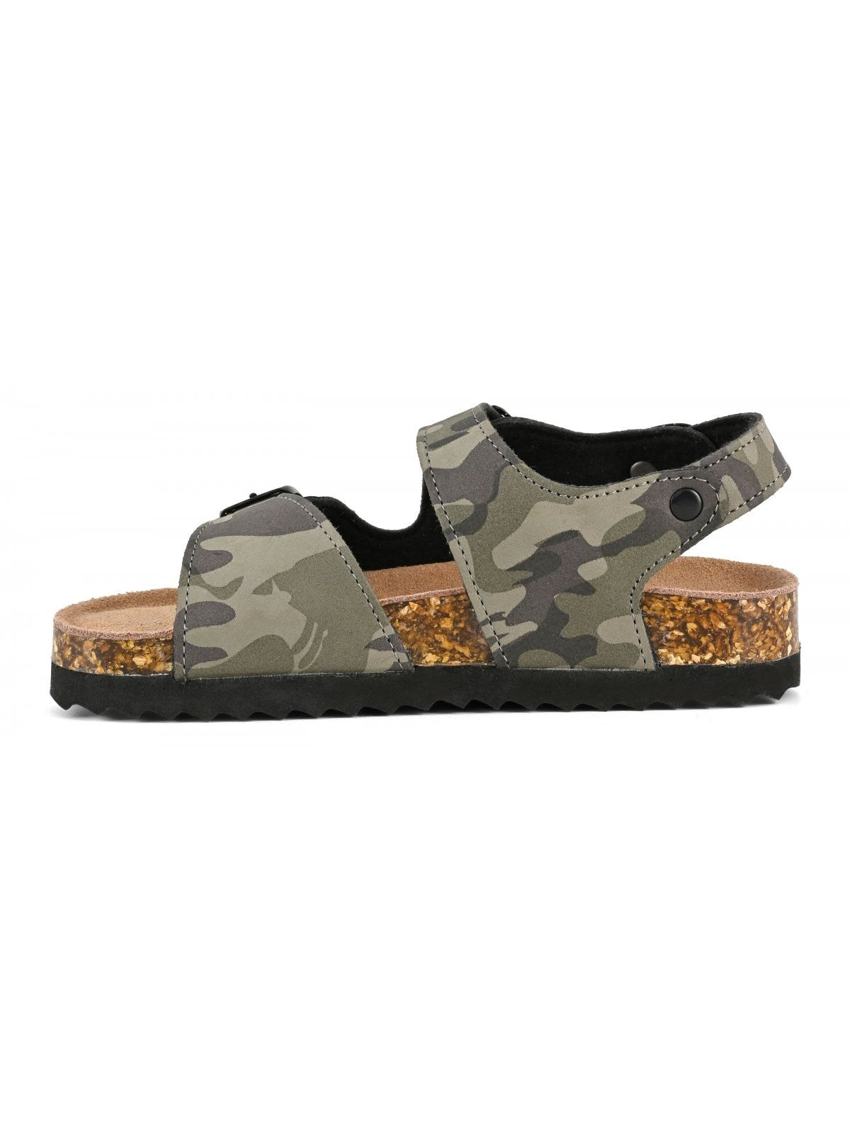 Colors Of California Ciabatta Bambini e ragazzi Boy Sandal 3 Buckles - HC.2412 CAMO