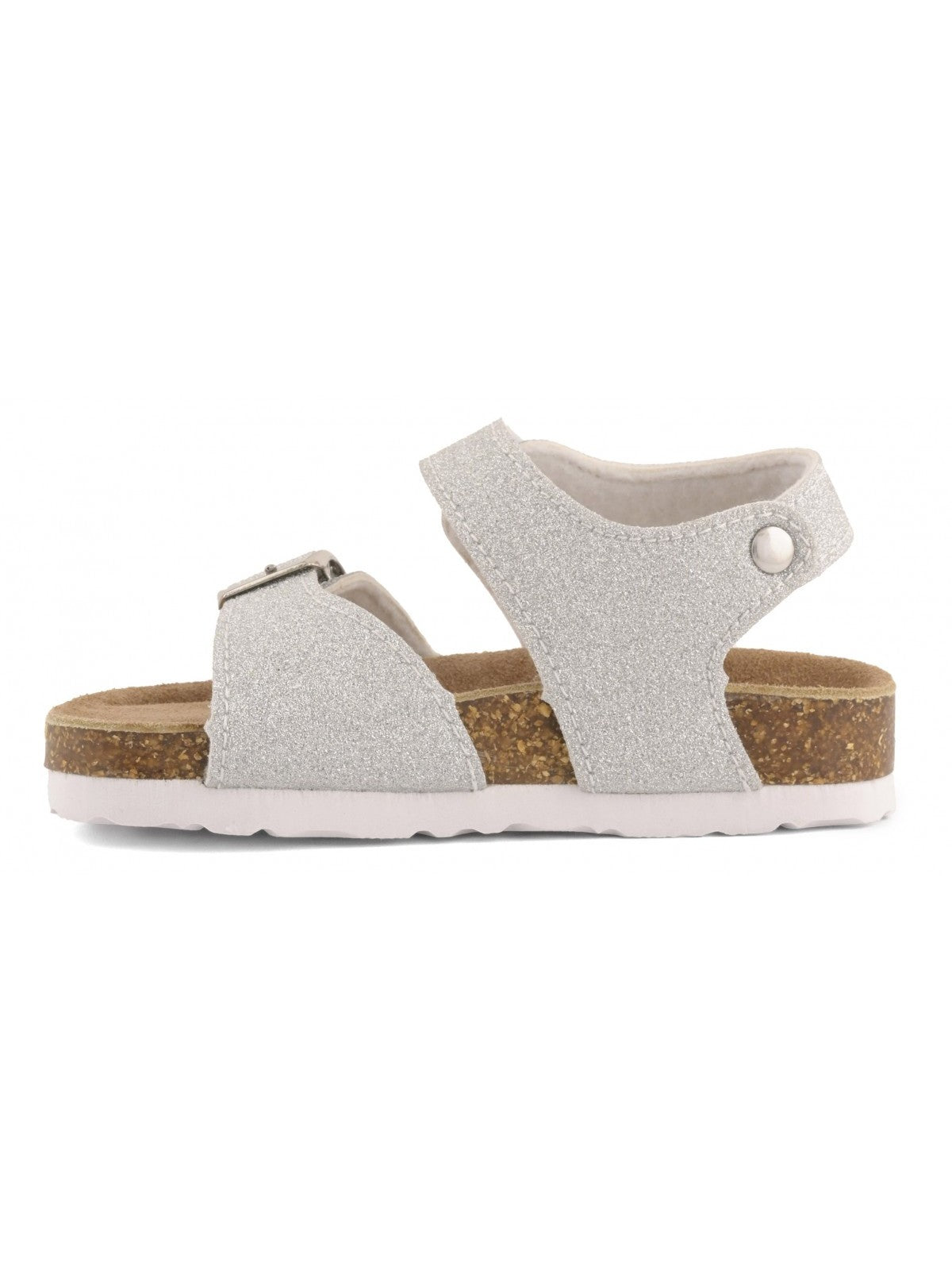 Colors Of California Ciabatta Bambine e ragazze Bio sandal microglitter - HC.3204 SIL