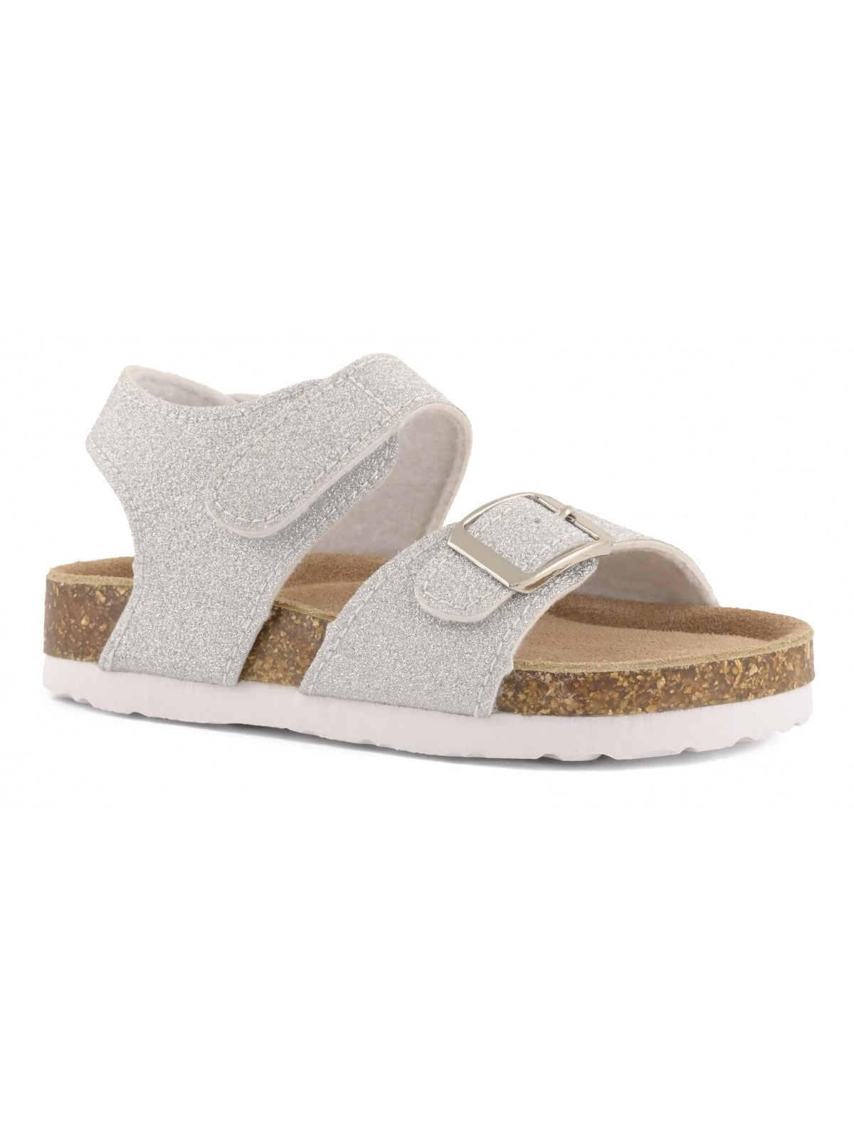 Colors Of California Ciabatta Bambine e ragazze Bio sandal microglitter - HC.3204 SIL