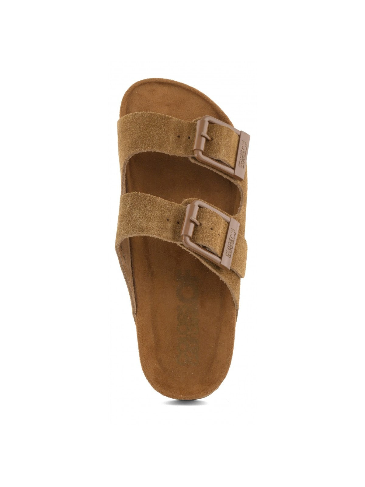 Colors Of California Sandalo Donna Monocolor suede sandal - HC.BIO56N TAN