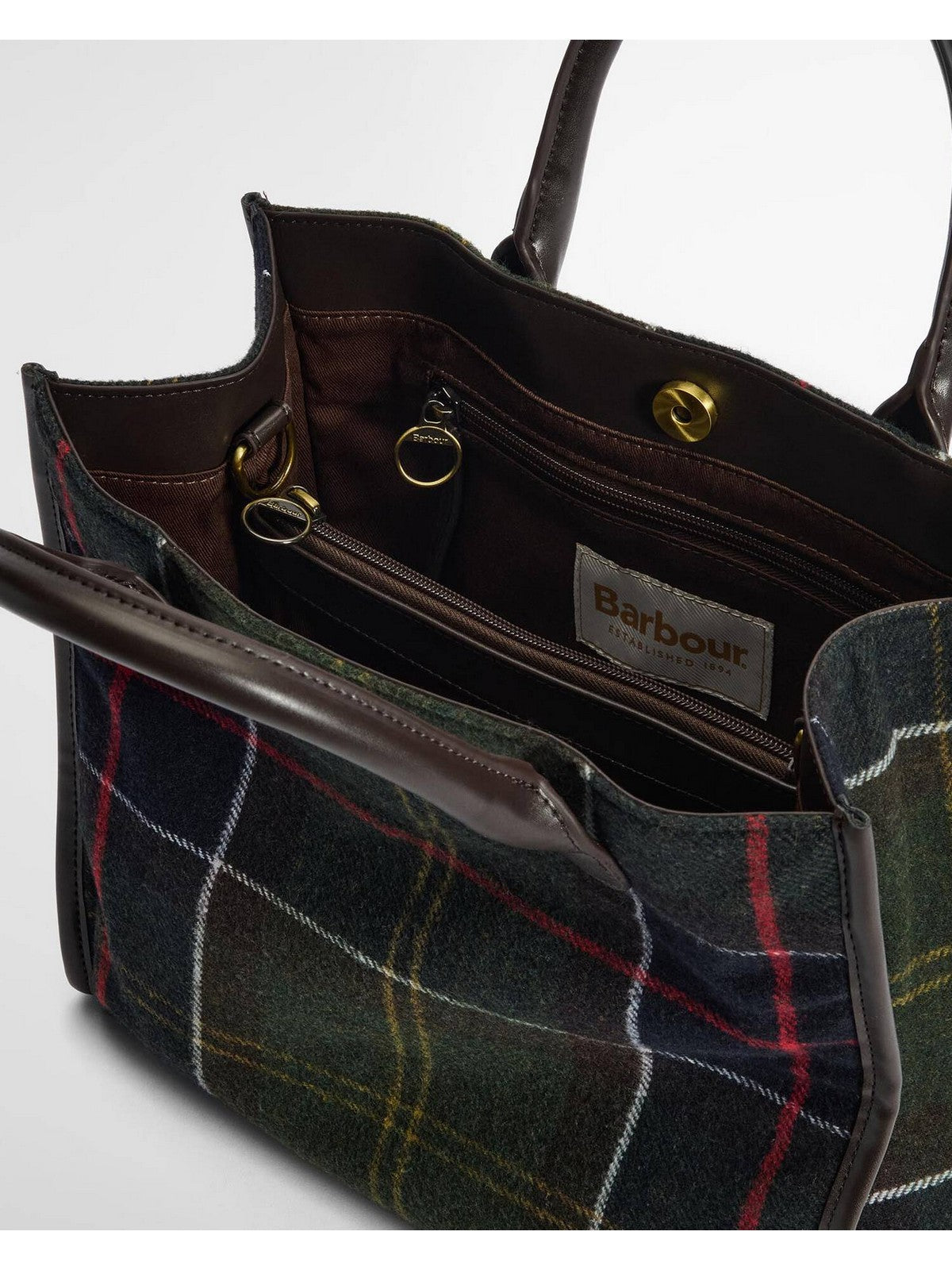 BARBOUR Borsa Donna BARRHILL TARTAN LBA0423 OL91 CLASSIC TARTAN