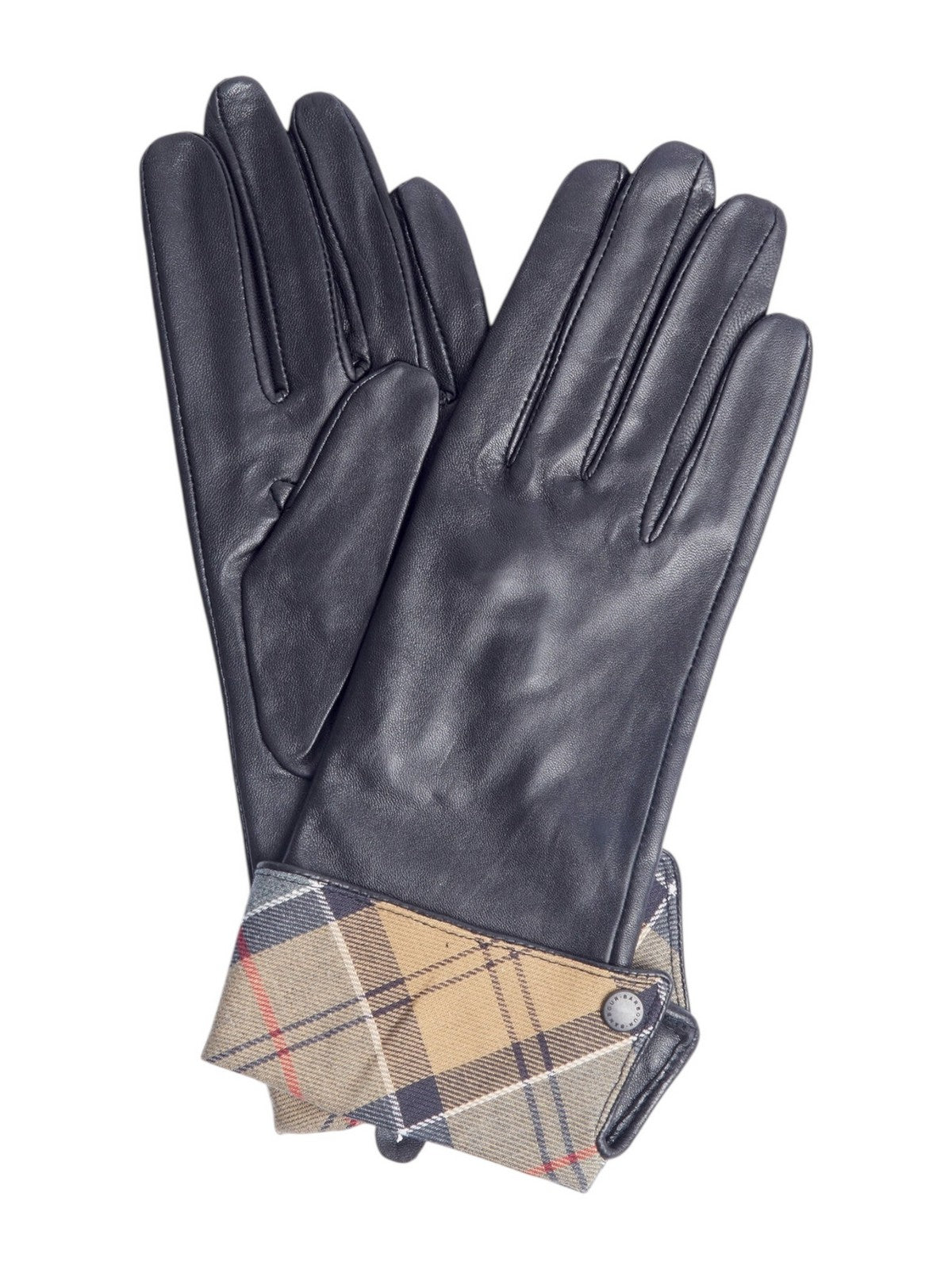 BARBOUR Guanti Donna LADY JANE LGL0005 BK11 BLACK/DRESS TARTAN gioboutiqueweb