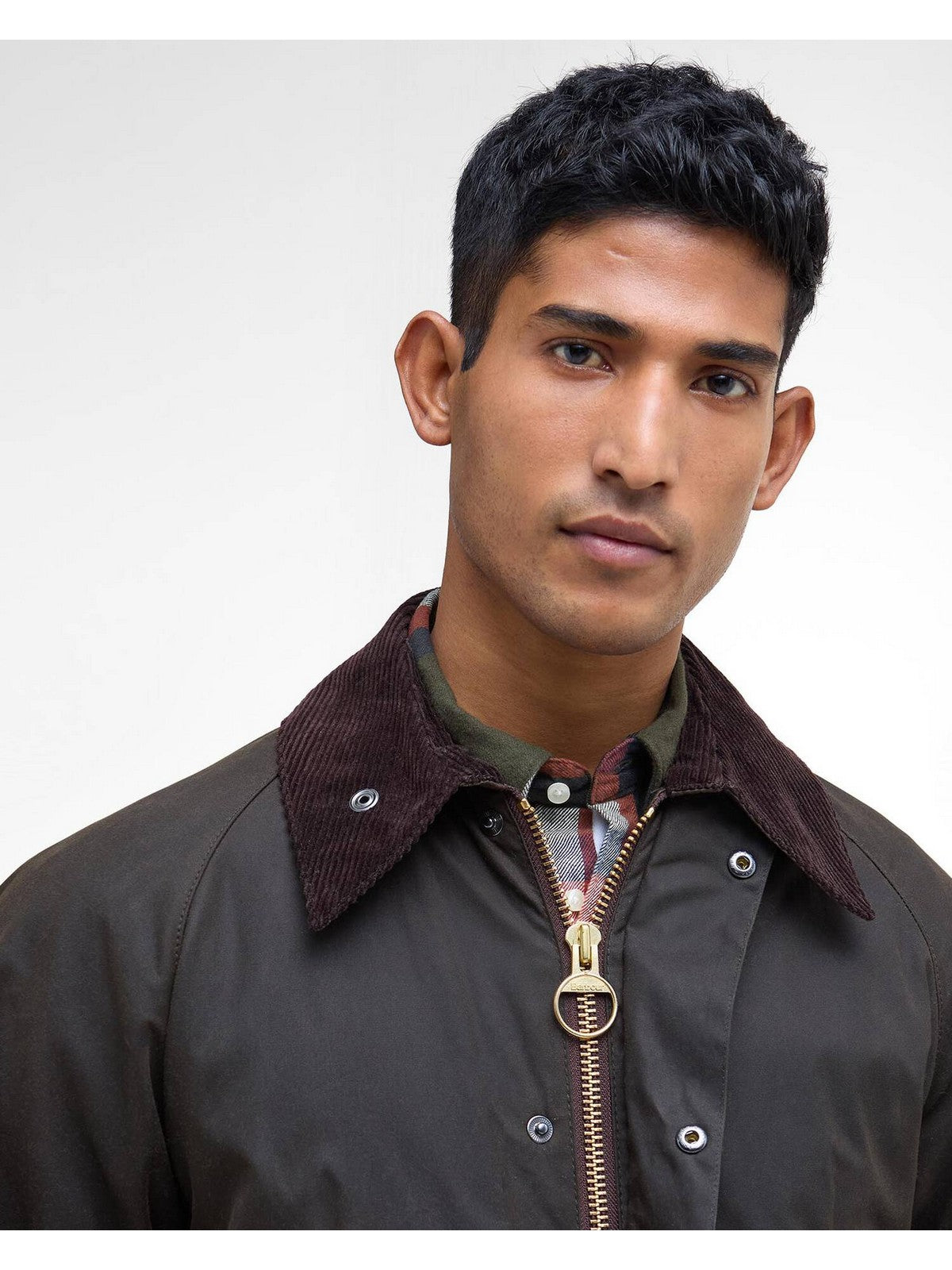 BARBOUR Giubbino Uomo CLASSIC BEDALE MWX0010 OL71 OLIVE