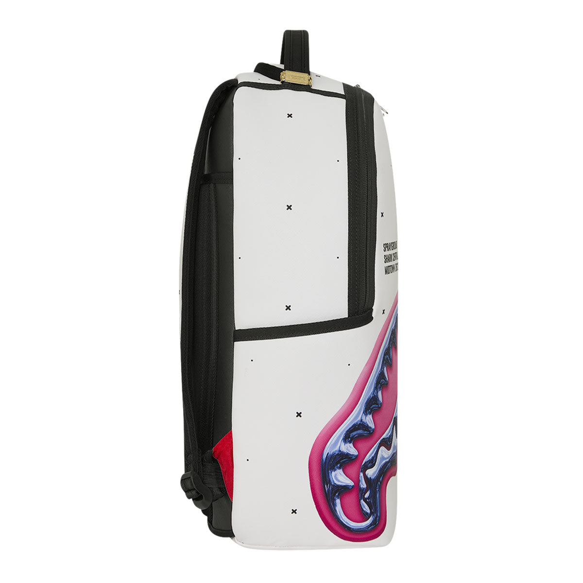 SPRAYGROUND Zaino Unisex adulto SHARK CENTRAL LIQUID CHROME BACKPACK - 910B8427NSZ