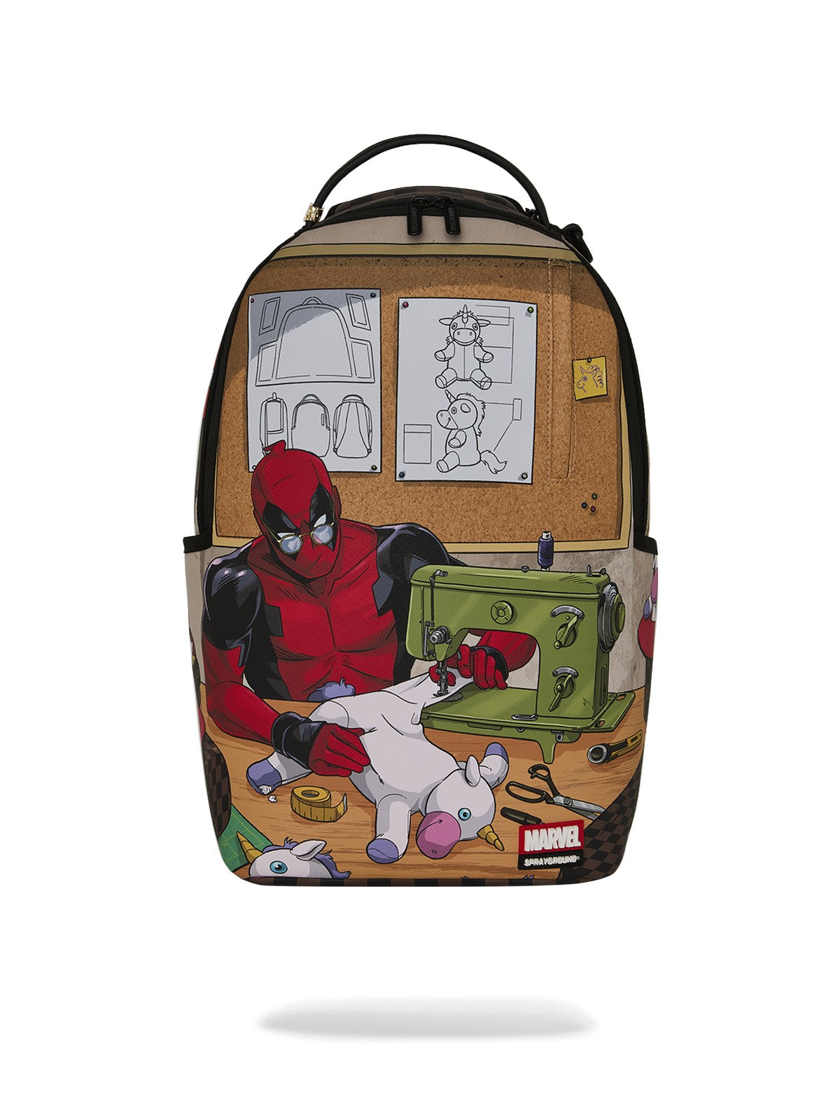 SPRAYGROUND Zaino Unisex adulto DEADPOOL MAKING BAGS BACKPACK - 910B9118NSZ