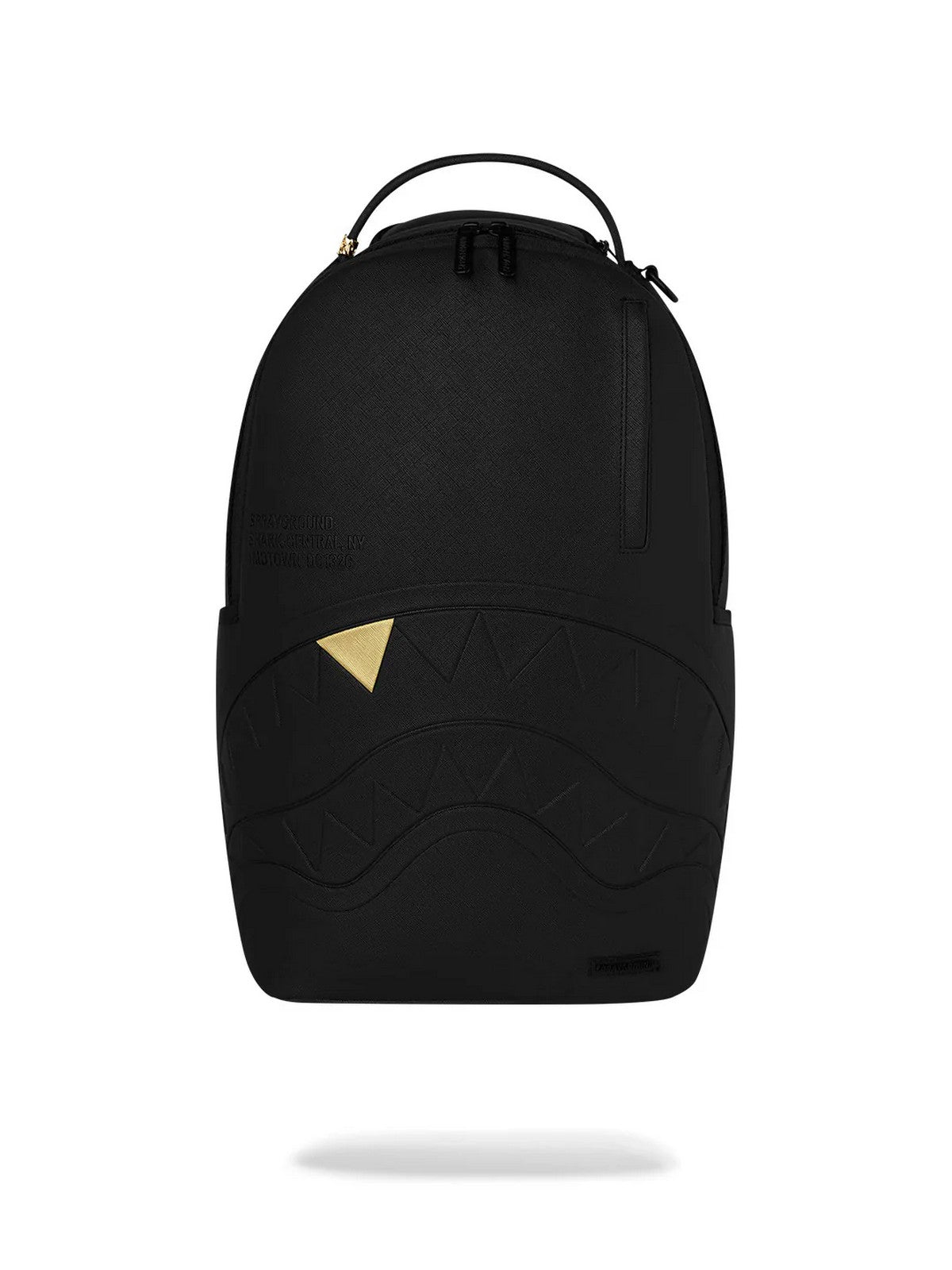 SPRAYGROUND Zaino Unisex adulto BLACKED OUT EMBOSSED GOLD TOOTH BACKPACK - 910B9325NSZ