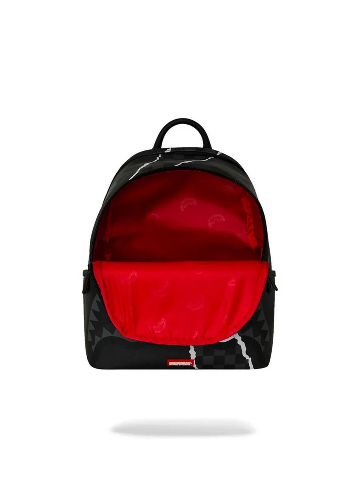 SPRAYGROUND Zaino Unisex adulto CENTER RIP REVEALING GRAY CHECK SAVAGE BACKPACK - 910B9347NSZ