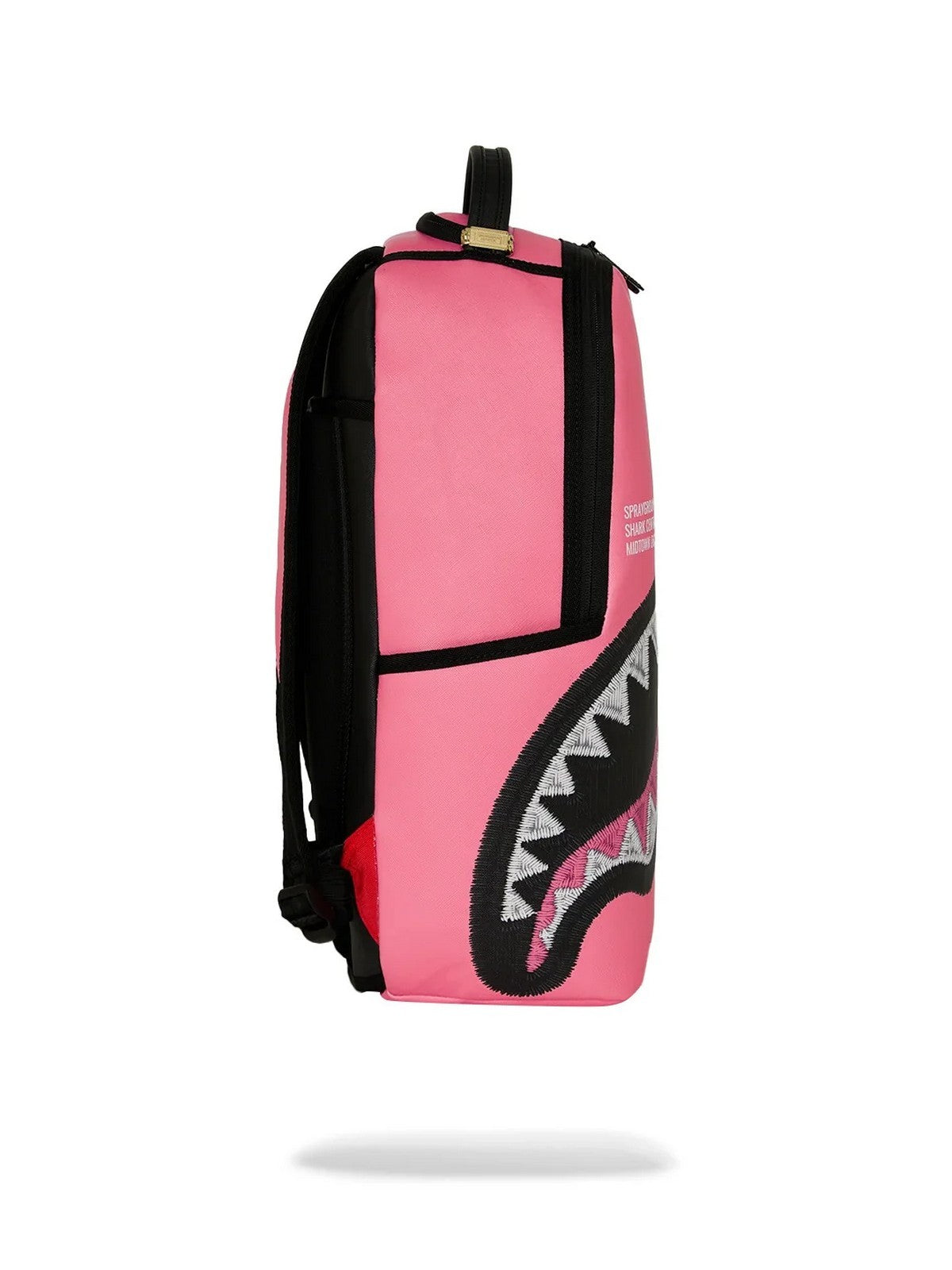 SPRAYGROUND Zaino Unisex adulto SHARK CENTRAL PINK EMBROIDERED SHARK BACKPACK - 910B9630NSZ