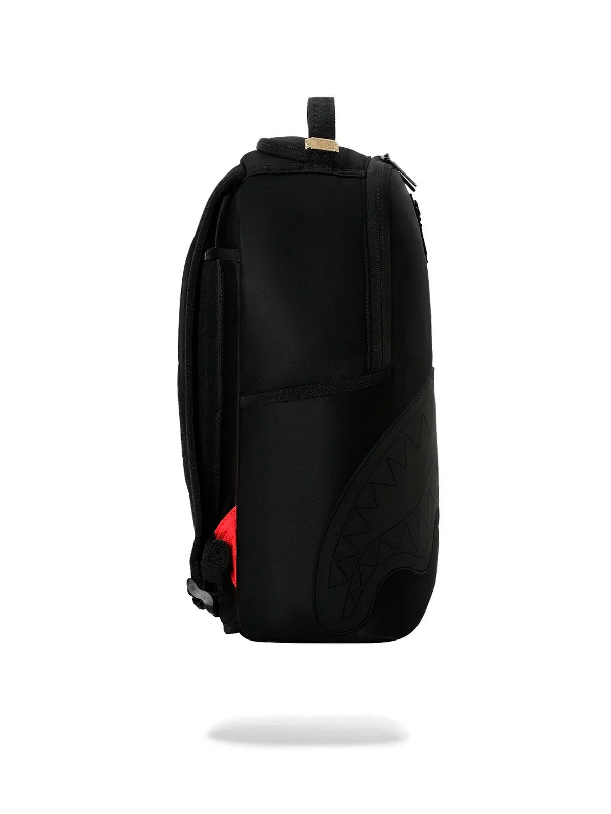 SPRAYGROUND Zaino Unisex adulto SHARK CENTRAL BLACKED OUT EMBOSSED NYLON BACKPACK - 910B9635NSZ gioboutiqueweb