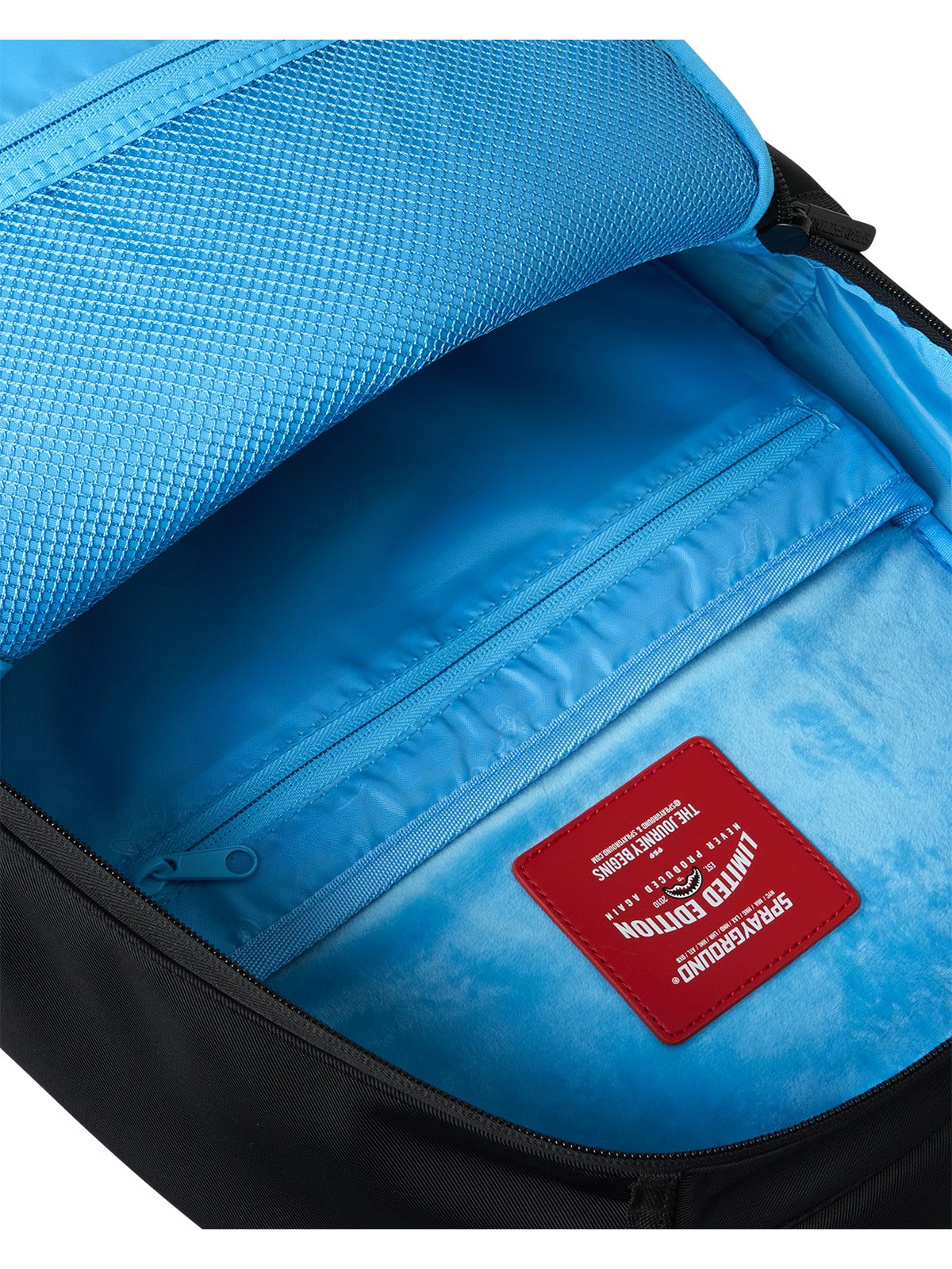 SPRAYGROUND Zaino Unisex adulto SHARK CENTRAL LIGHT BLUE BACKPACK - 910B9637NSZ gioboutiqueweb
