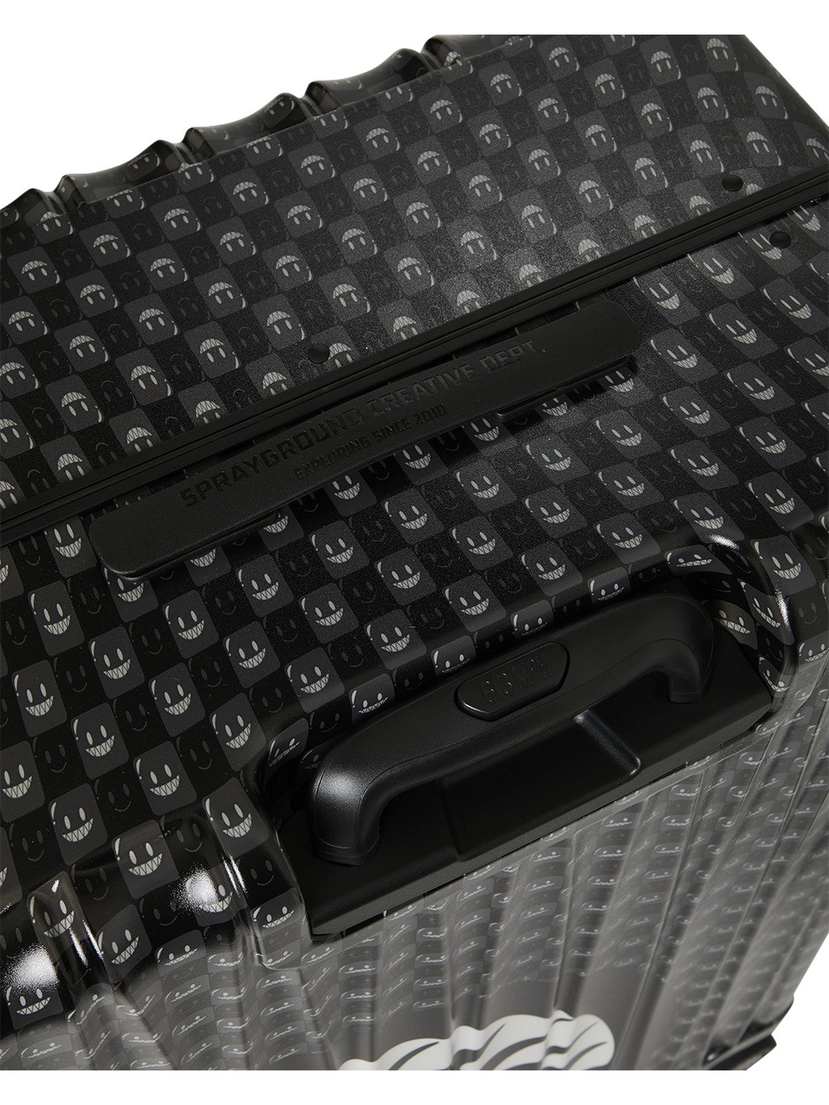 SPRAYGROUND Trolley Unisex adulto SHARKS IN PARIS WTF BUBBLY BLACK CHECK FULL-SIZE LUGGAGE - 910CL329NSZ