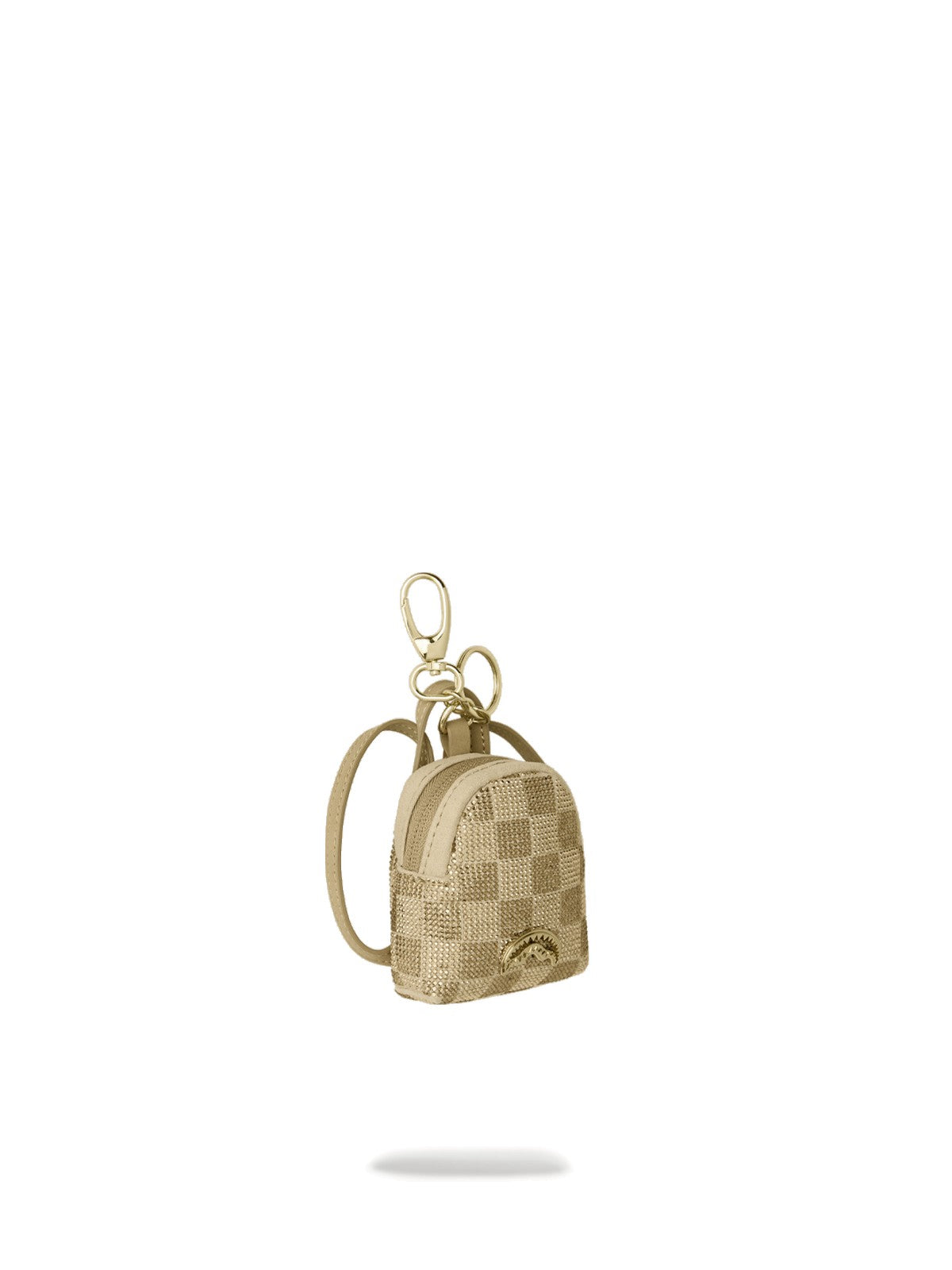 SPRAYGROUND Portachiave Unisex adulto 2 TONE GOLD TRINITY BACKPACK KEYCHAIN - 910K9483NSZ gioboutiqueweb