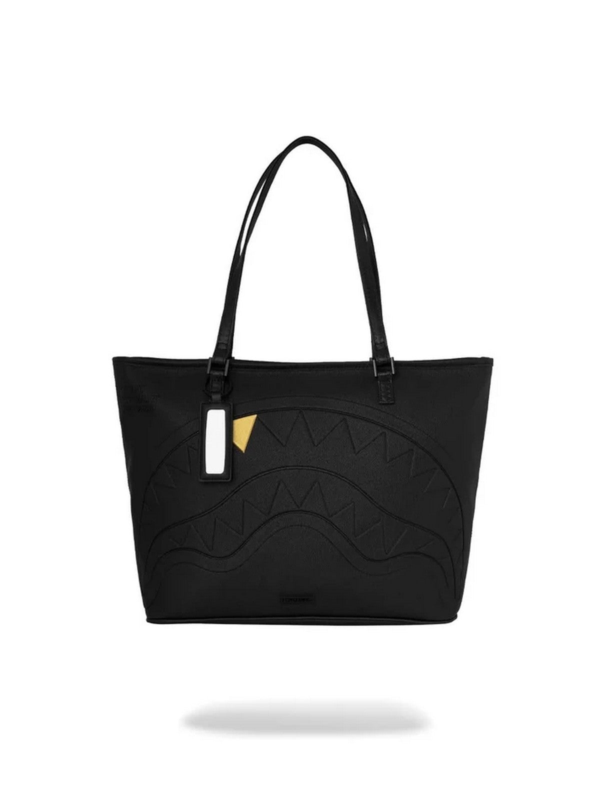 SPRAYGROUND Borsa Donna BLACKED OUT EMBOSSED GOLD TOOTH TOTE - 910T9329NSZ