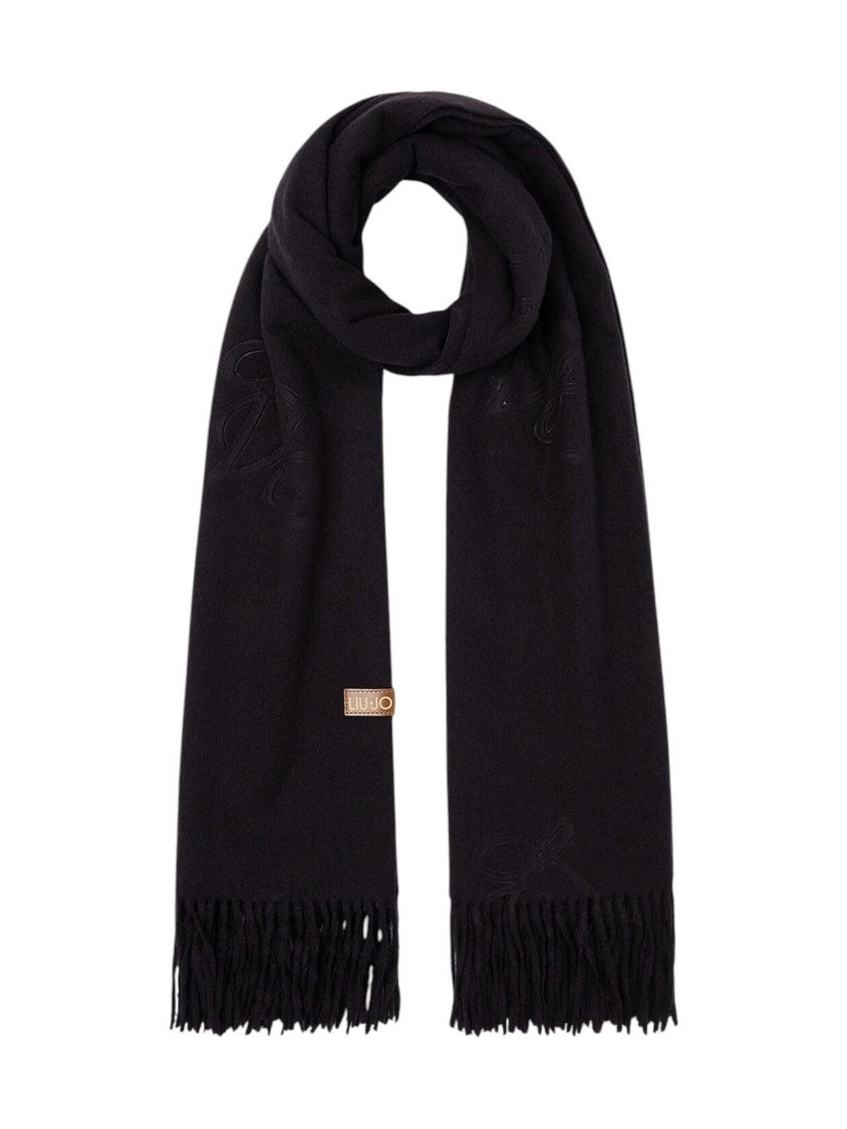 LIU JO SOFT Sciarpa Donna Nero - 2F6033T0300 22222