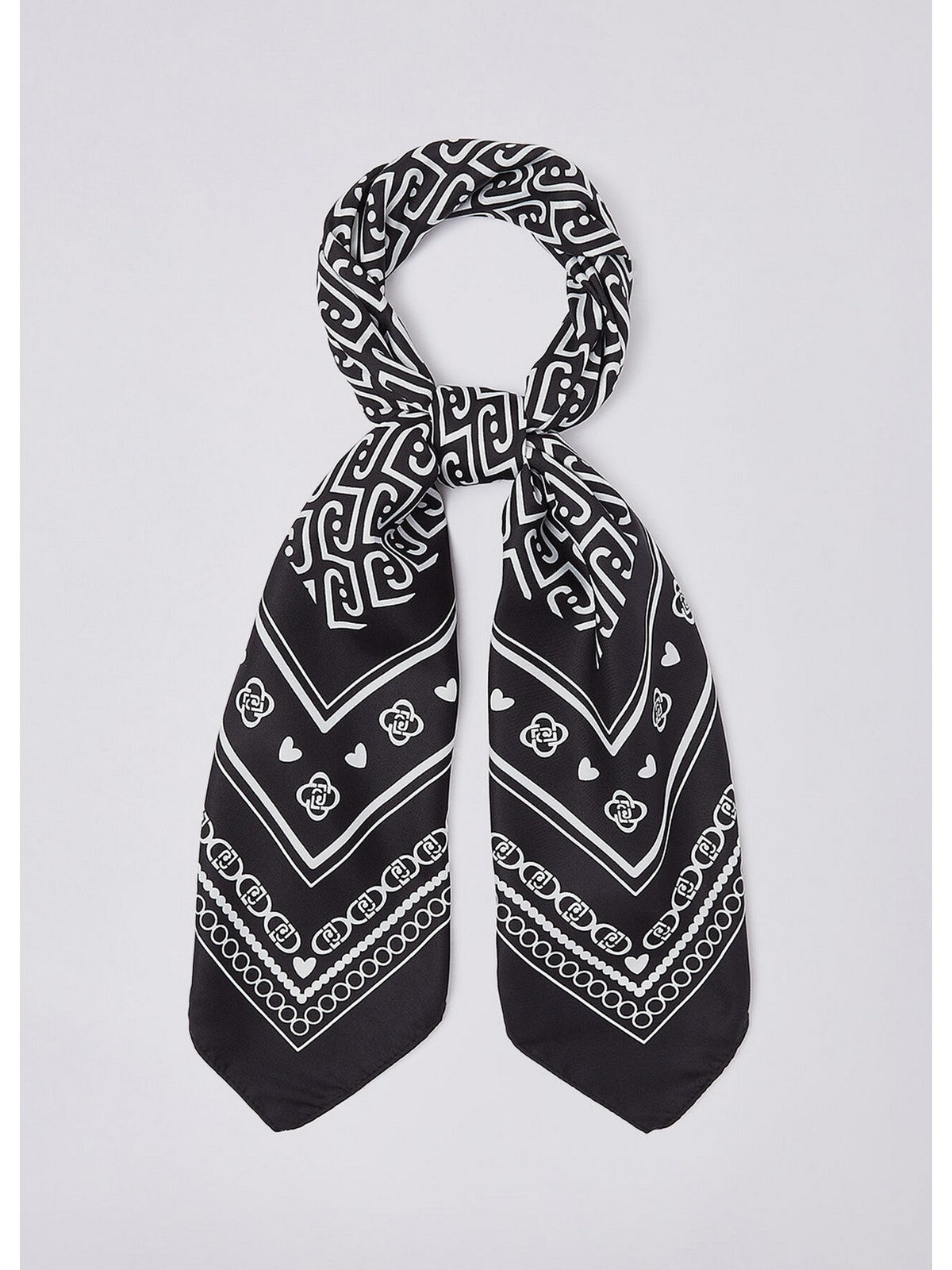 LIU JO SOFT Foulard Donna Nero - 2F6060T2745 22222